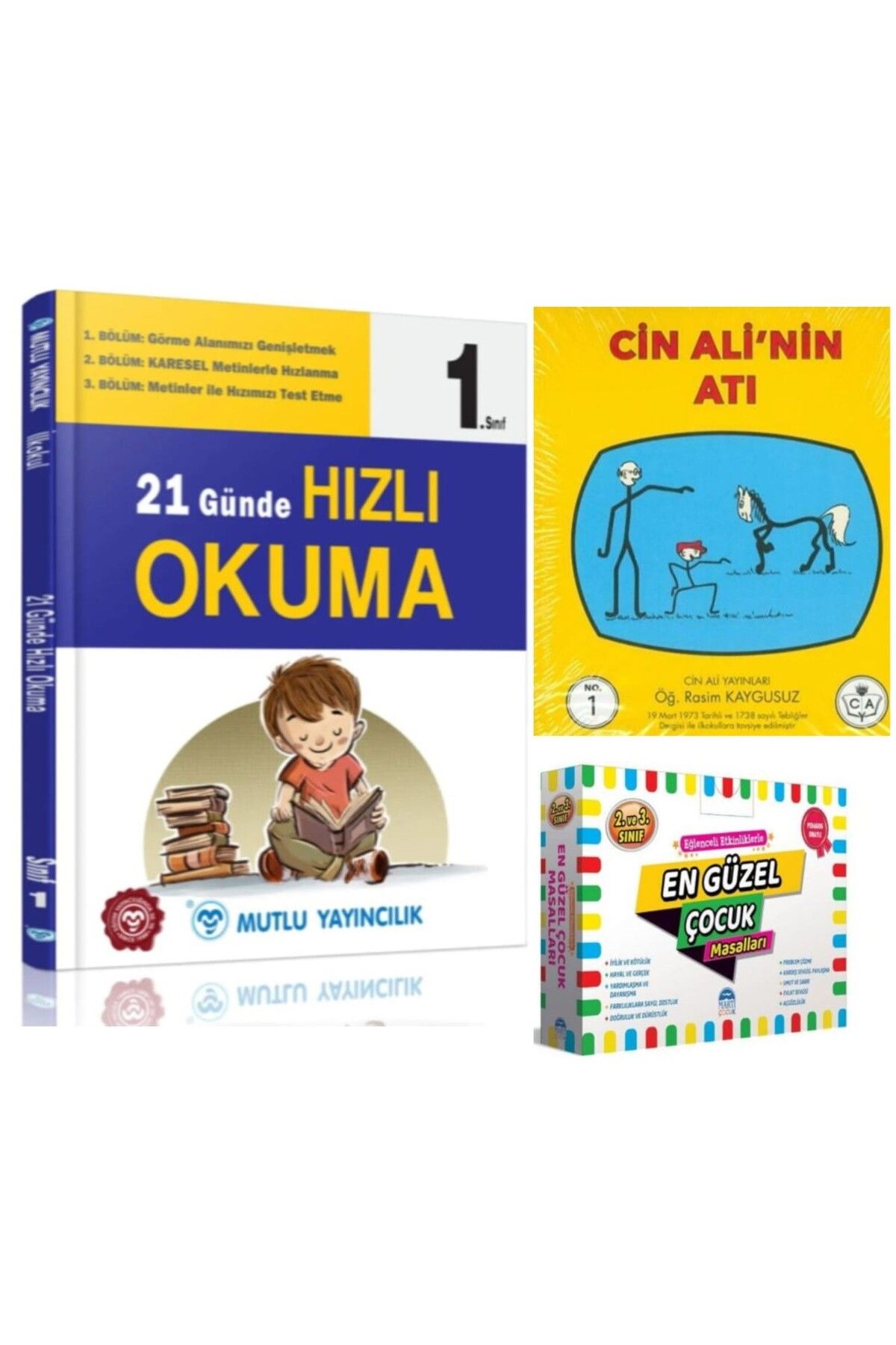 Mutlu Yayıncılık 21 GündeHızlı Okuma+ Cin Ali...