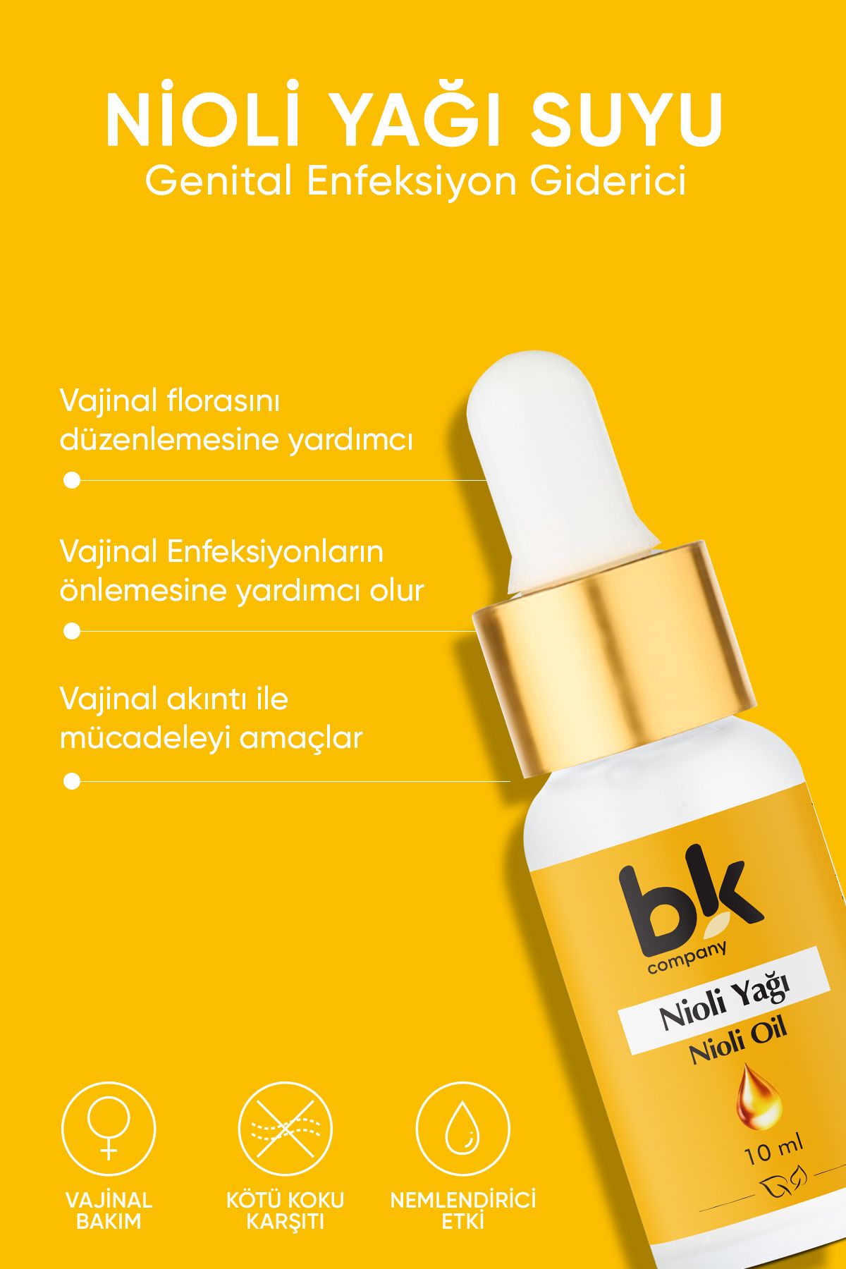 Nioli Uçucu Yağı 10 ml - %100 Saf ve Doğal