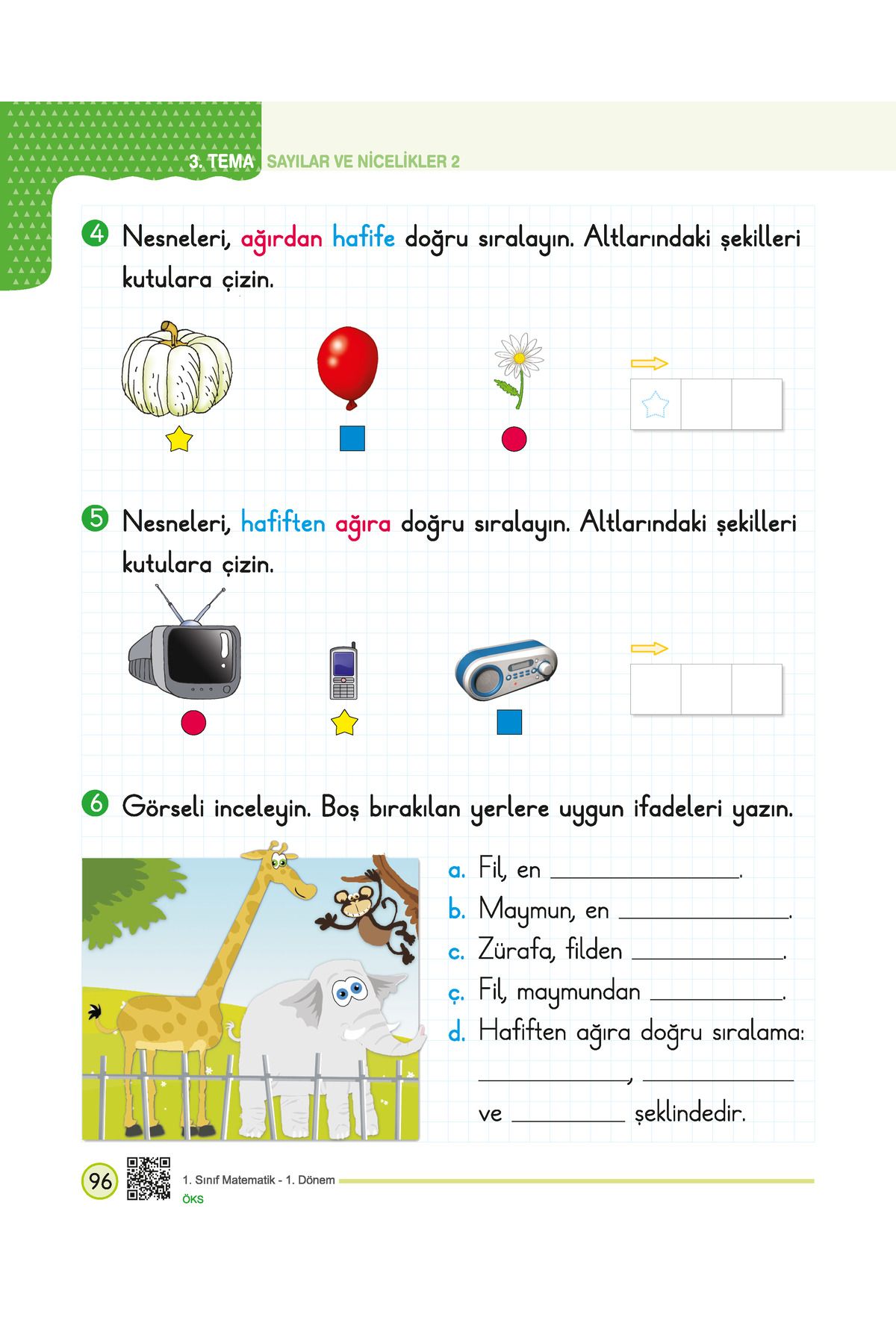 1. Sınıf Okuma Yazma Seti – Matematik Yolculuğu - 1. Dönem