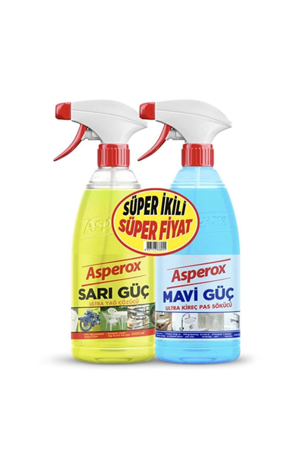 ASPEROX Sarı Güç 1000 ml MaviGüç 1000 ml