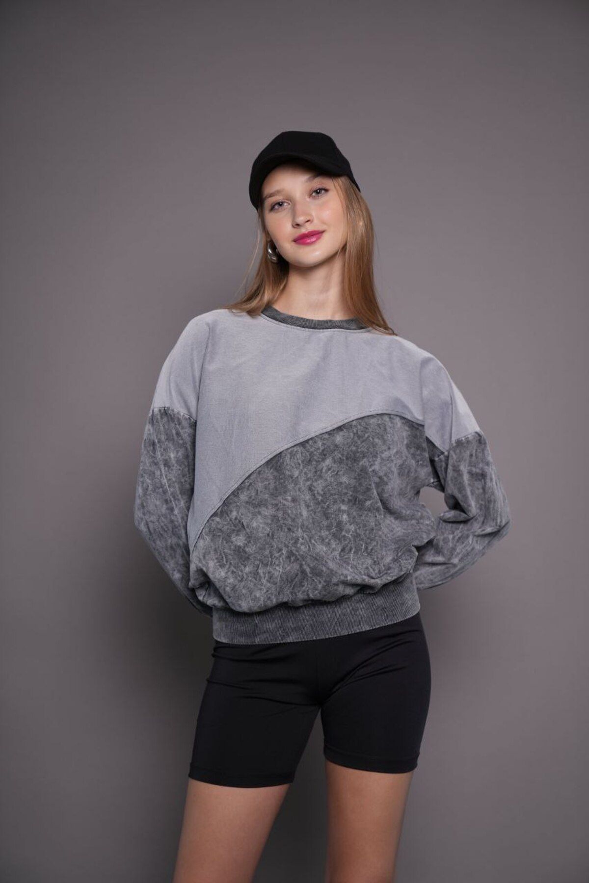 LUQ fasion Yeni Kadın TasarımModel Sweatshirt