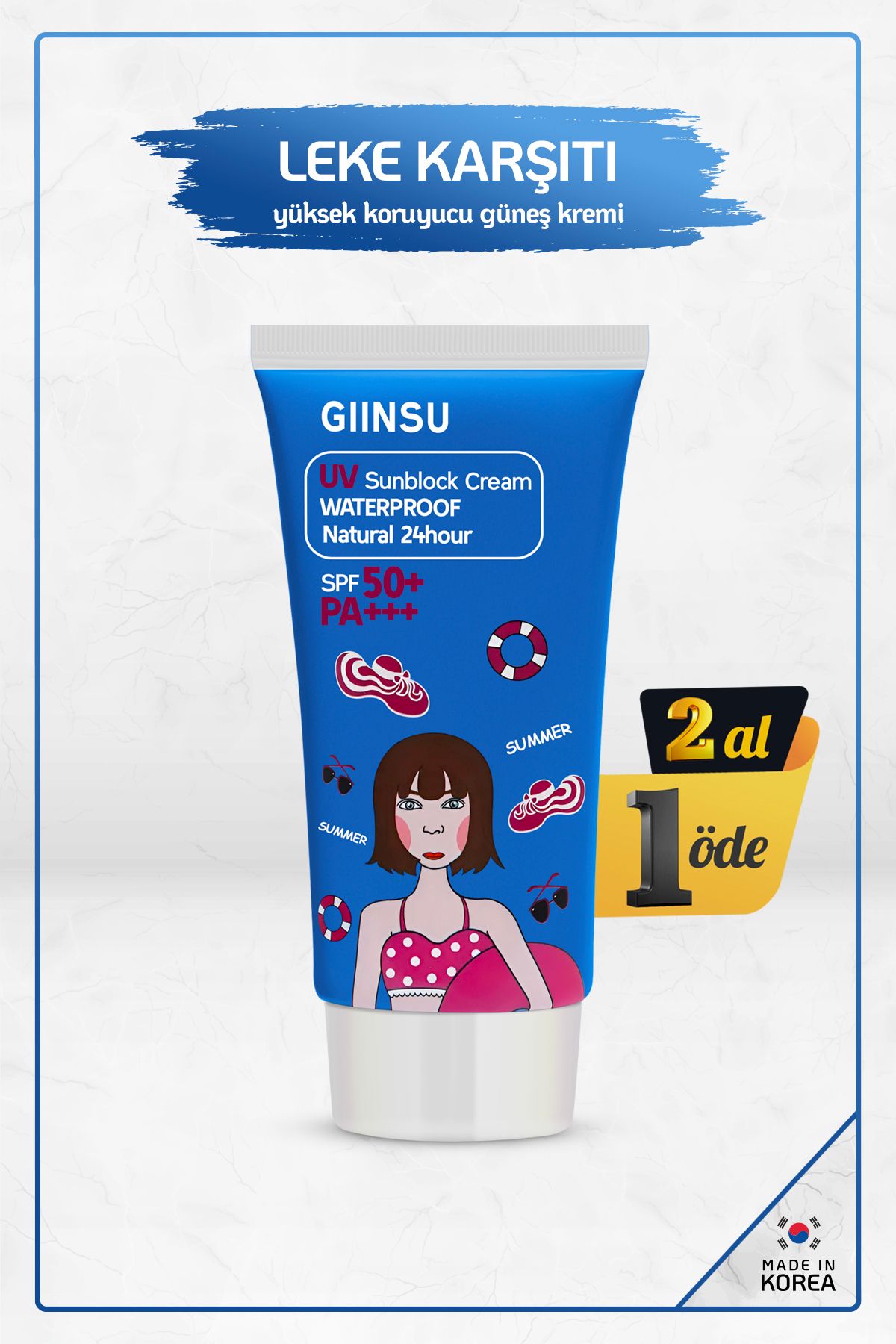 DR. CELLIO Giinsu Uv SunblockSu Geçirmez 24 S...