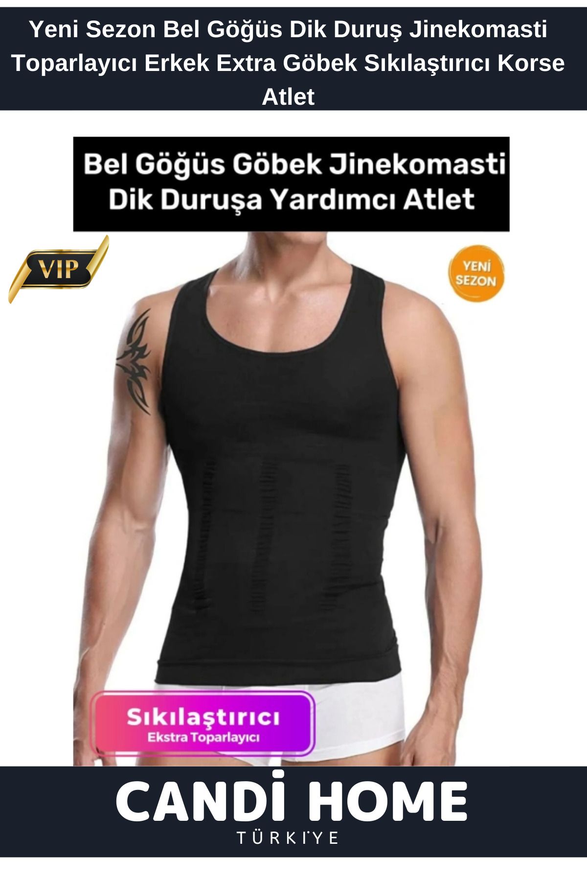 HOBİ CONDİ New Premium DikDuruş Jinekomasti B...