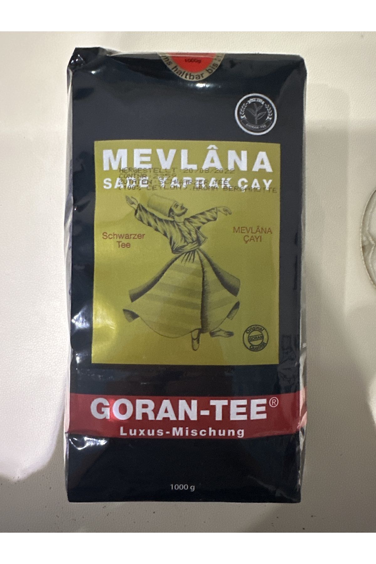 Mevlana Çay Goran Tee MevlanaSade Yaprak Cay...