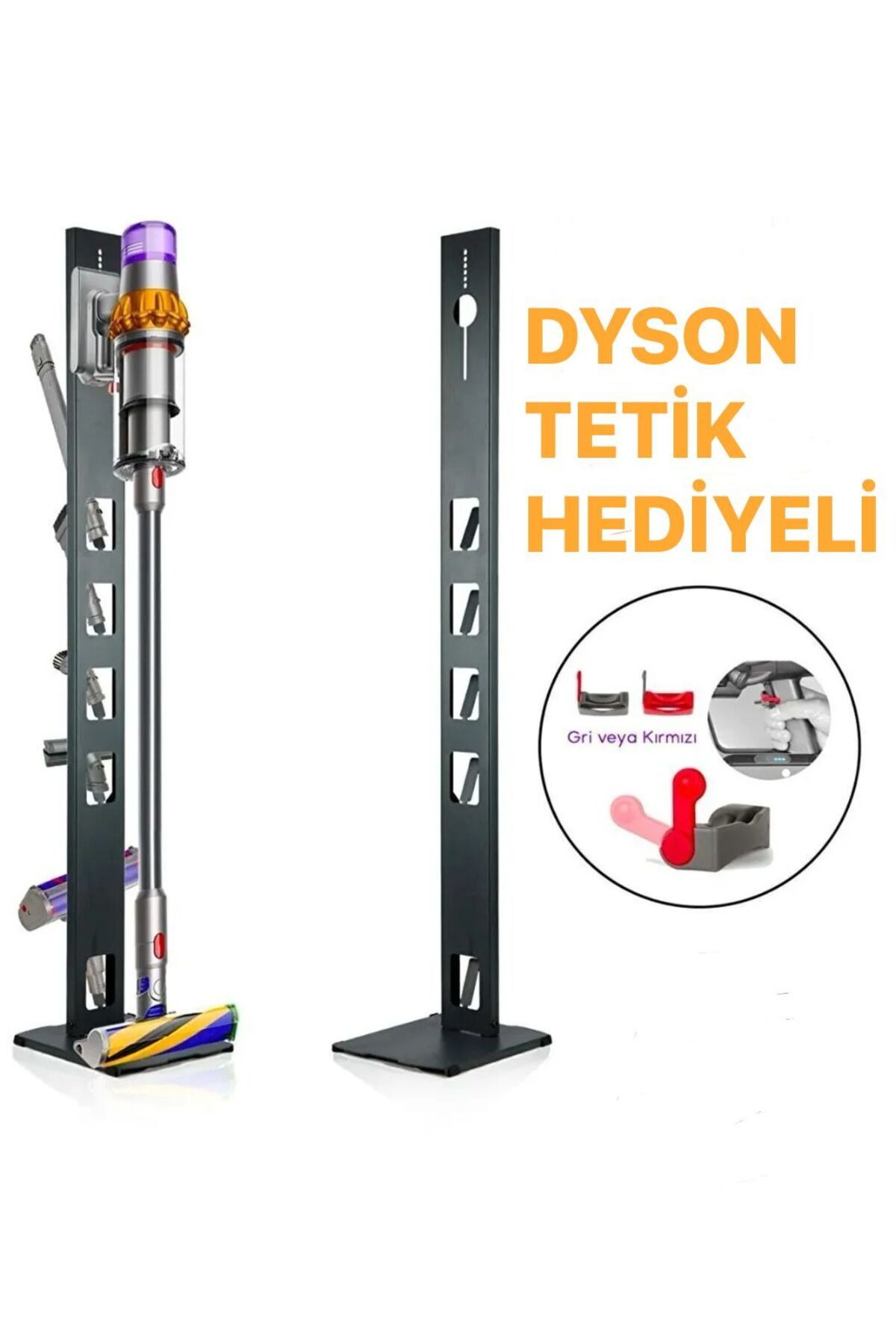 MİLANO HOME Şarjlı SüpürgeStandı Dyson V15 Ay...