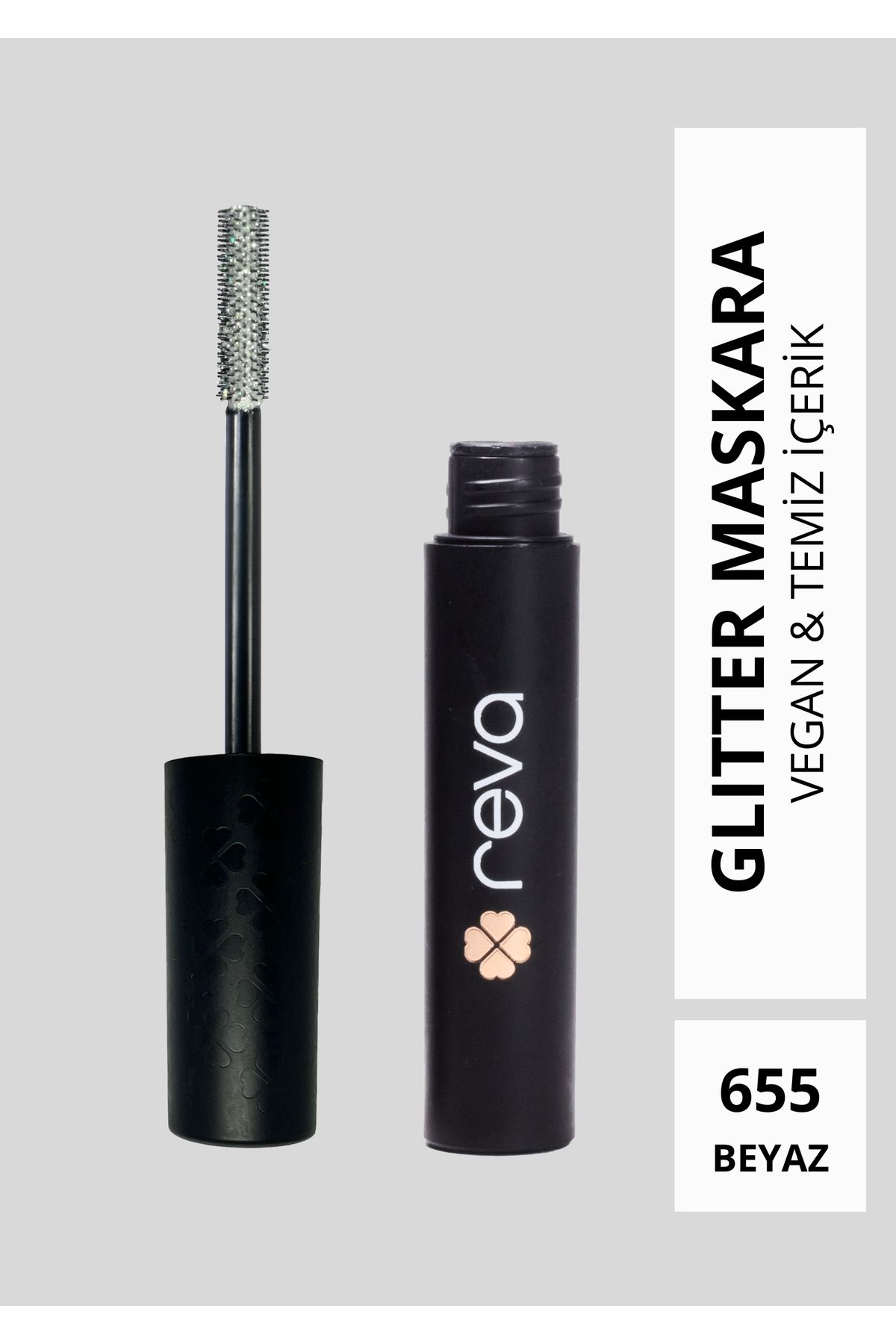 REVA White Length &Definition Glitter Mascara...