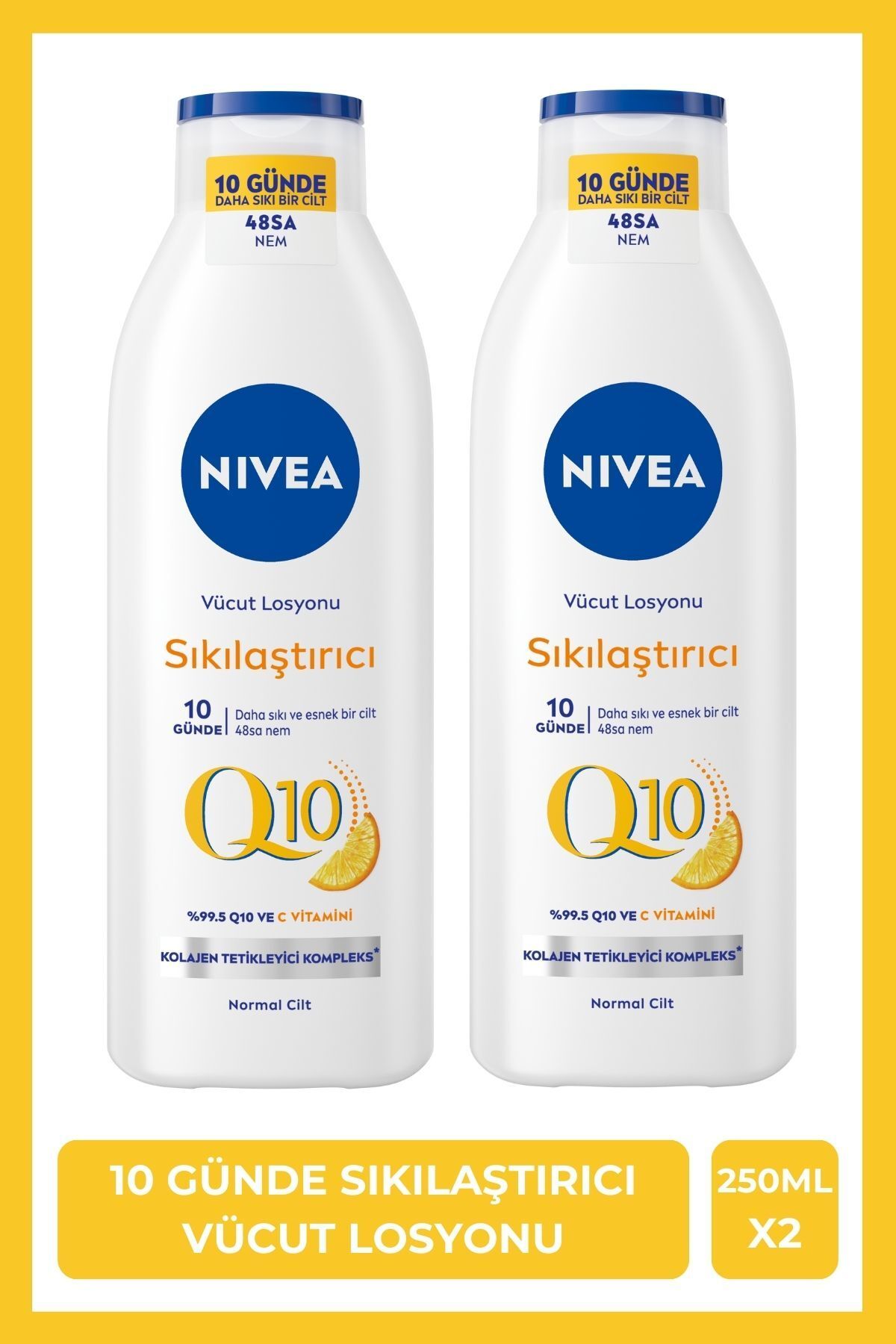 NIVEA Q10 Sıkılaştırıcı VücutLosyonu 250ml, C...