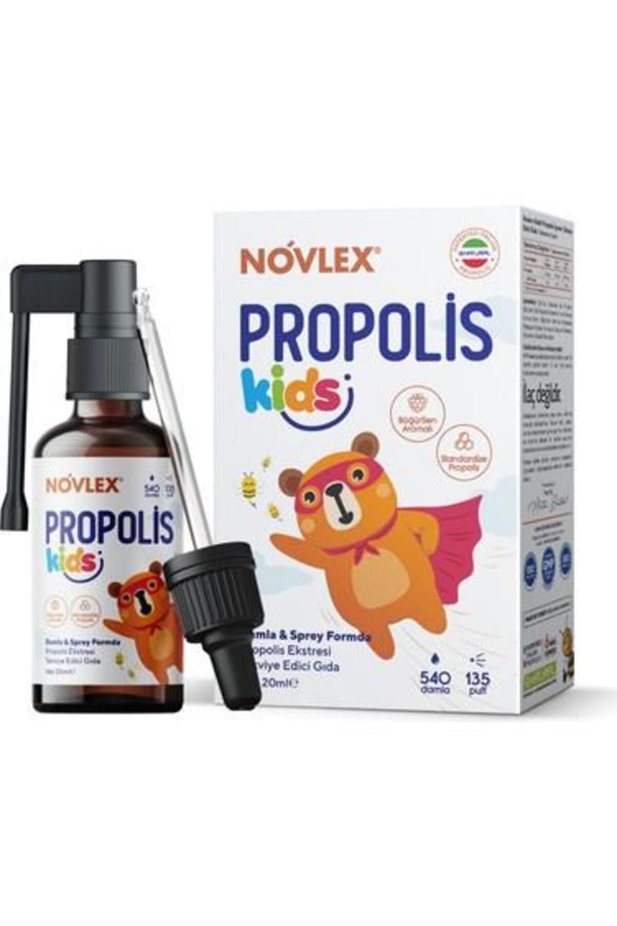 novlex Propolis Kids Ekstrakt(su Bazlı-alkols...