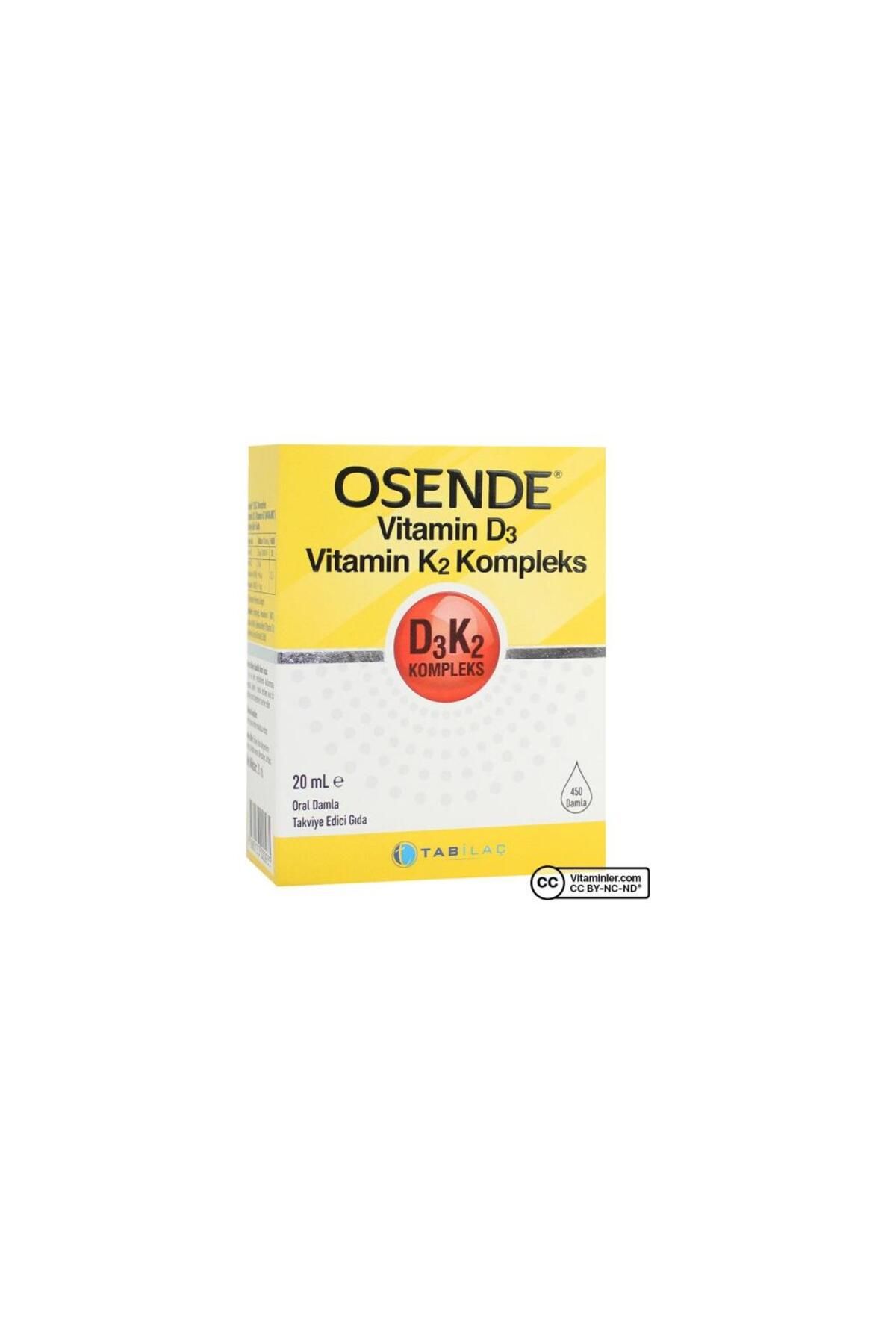 OsendeVitamin D3k2 KompleksDamla 20 ml