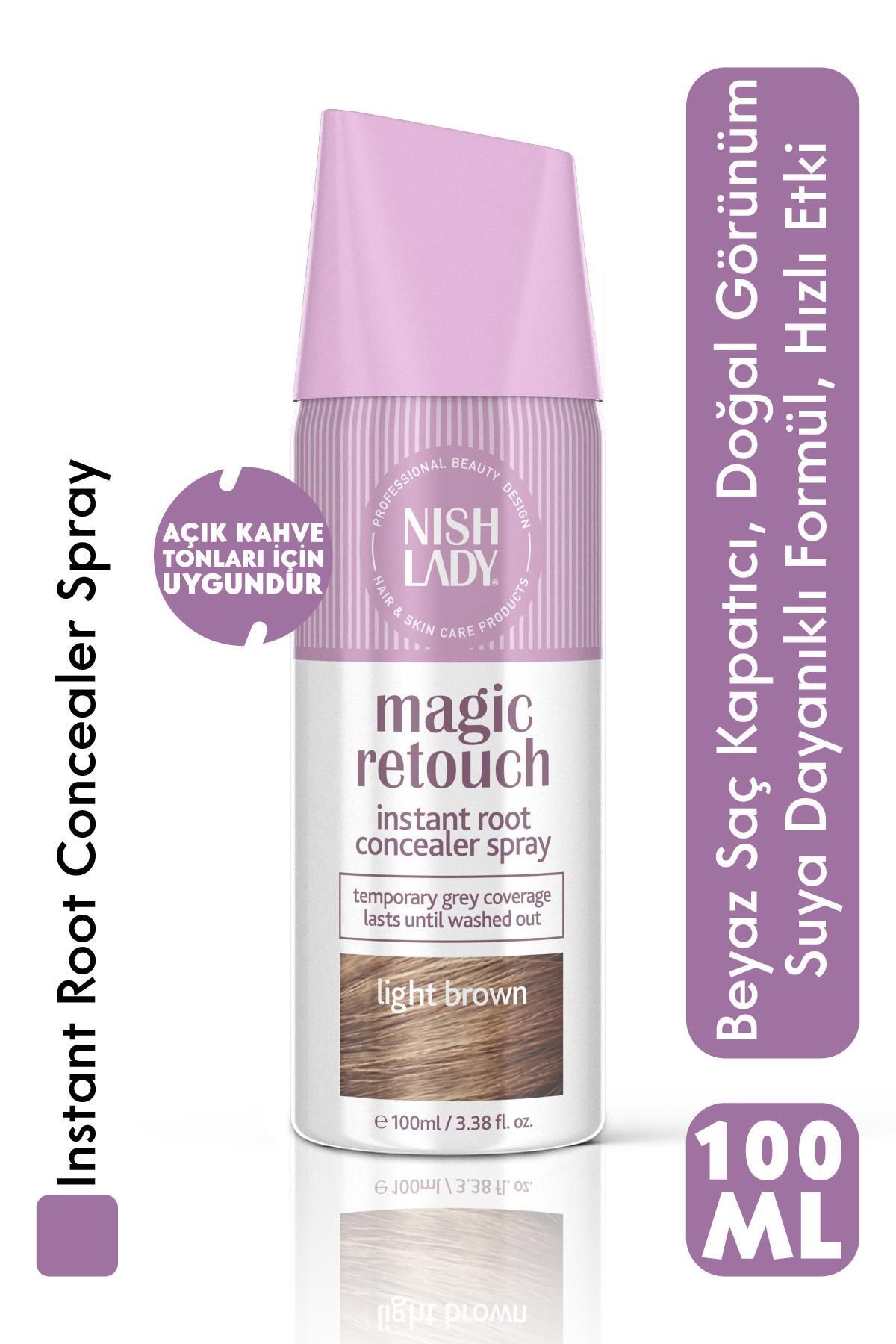 Nishlady Hair Magic Retouch /Beyaz Saçlar içi...