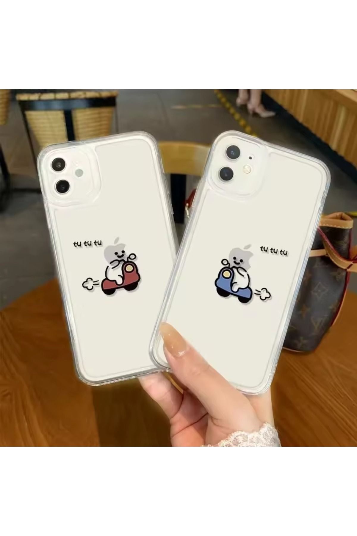 AtölyeEvi iPhone11 UyumluKomik Karikatür Çalı...