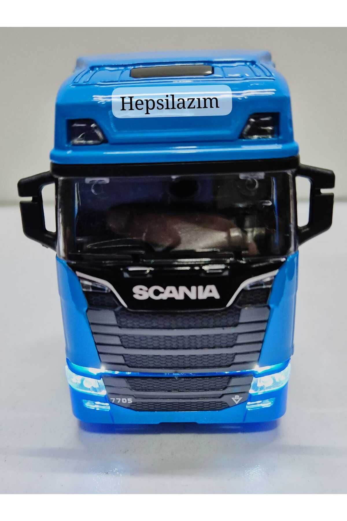 Scania Kafa Oyuncak Tır V8 R730 Taşıyıcı Scania Kupa S-770 Model Diecast 12 Cm Maket Koleksiyon