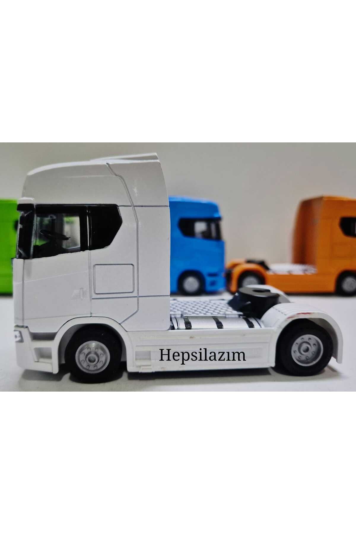 Scania Kafa Oyuncak Tır V8 R730 Taşıyıcı Scania Kupa S-770 Model Diecast 12 Cm Maket Koleksiyon