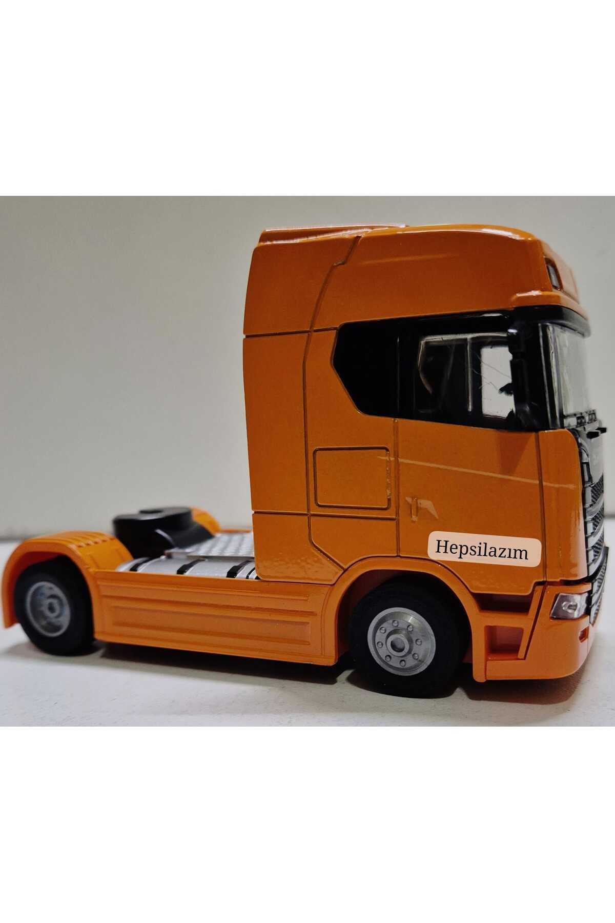 Scania Kafa Oyuncak Tır V8 R730 Taşıyıcı Scania Kupa S-770 Model Diecast 12 Cm Maket Koleksiyon