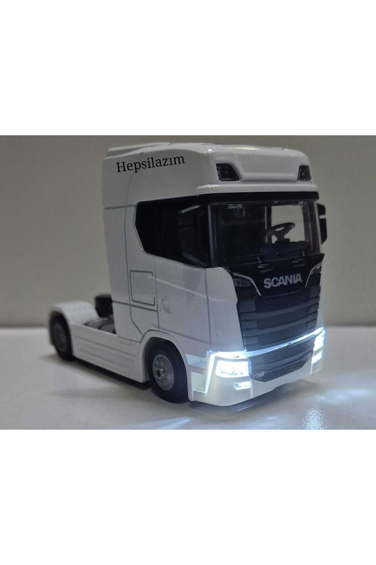 Scania Kafa Oyuncak Tır V8 R730 Taşıyıcı Scania Kupa S-770 Model Diecast 12 Cm Maket Koleksiyon