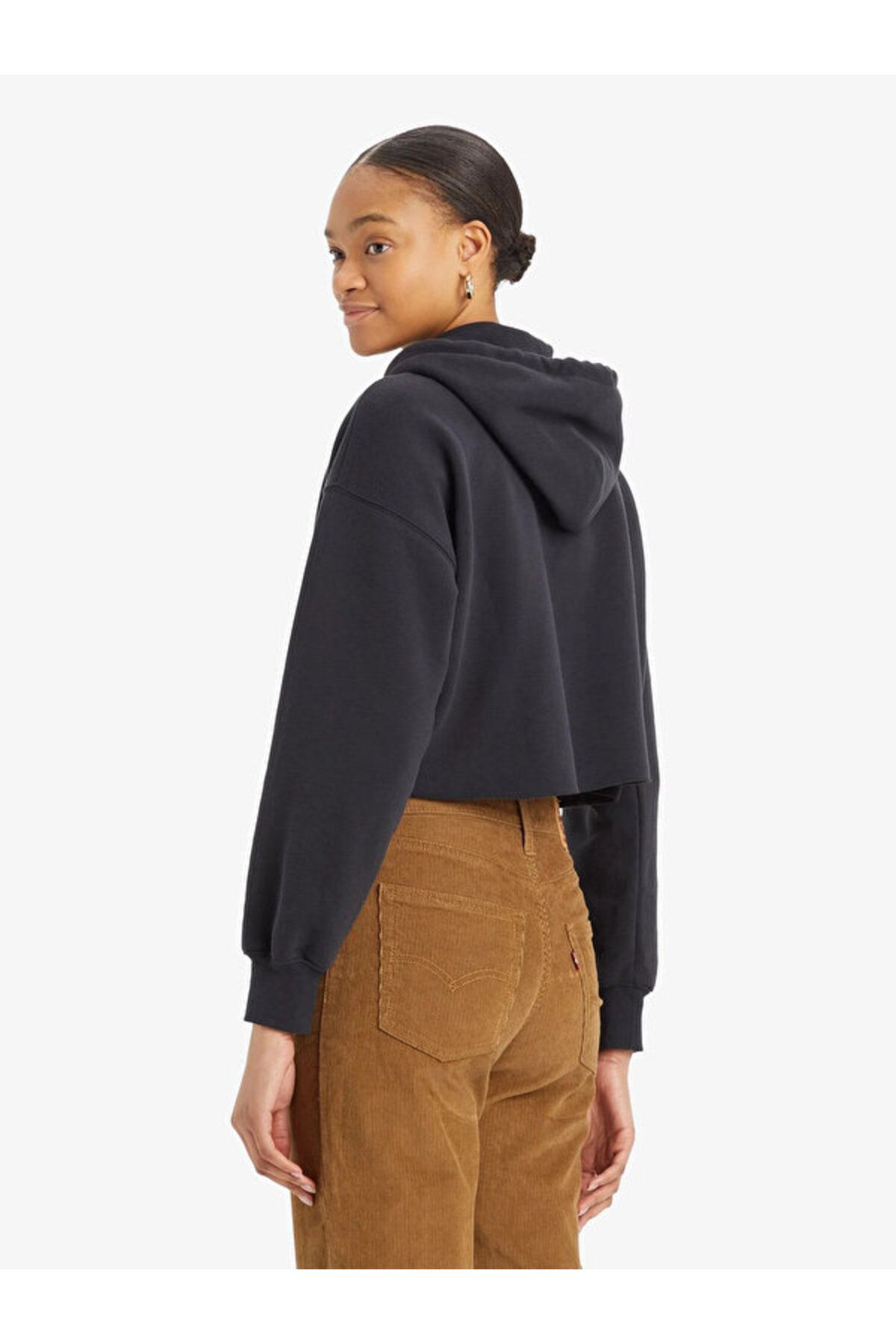 Leo Cropped Hoodie