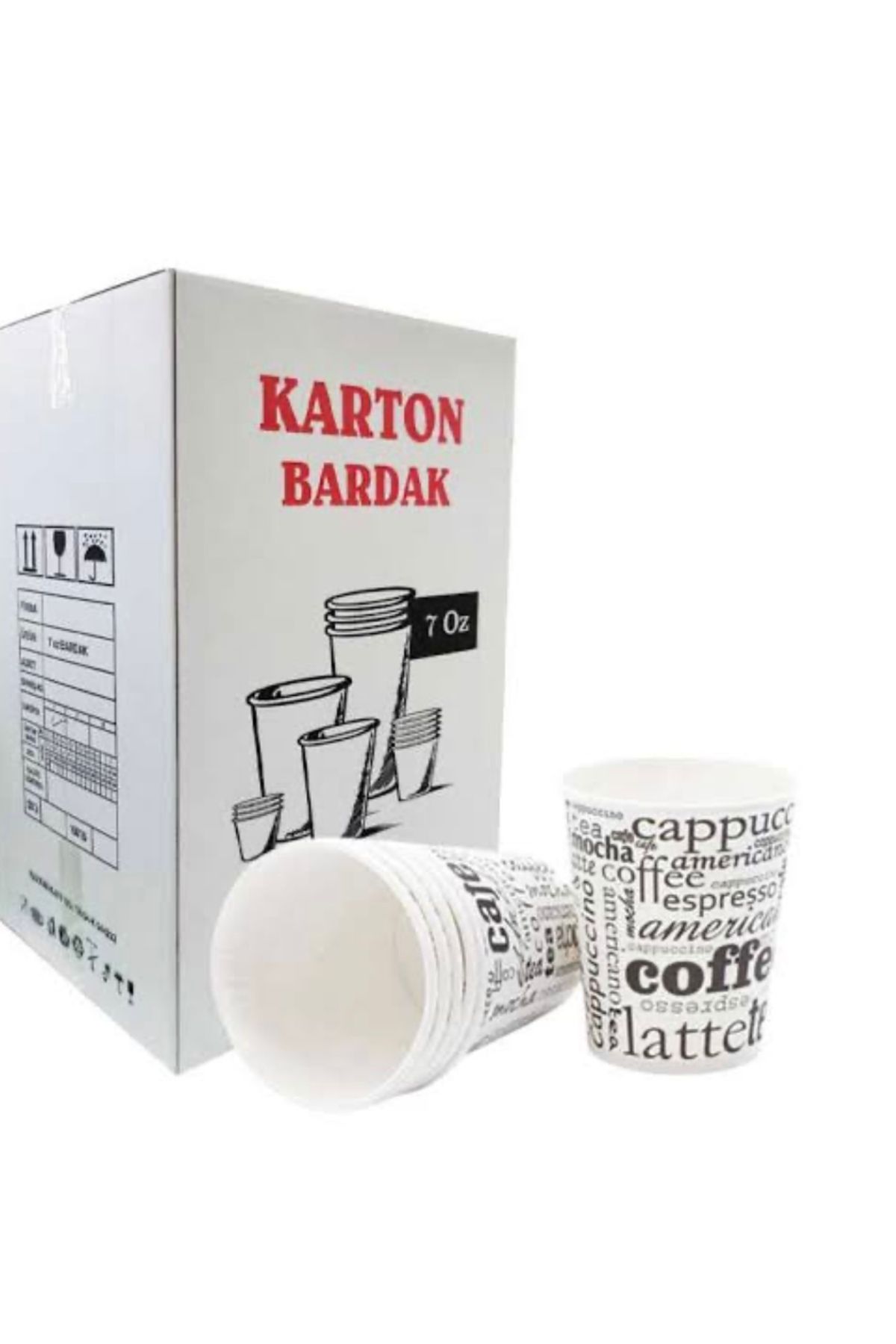 som SOMCUP 7 OZ KARTON BARDAK( 1.500 ADET ) S...