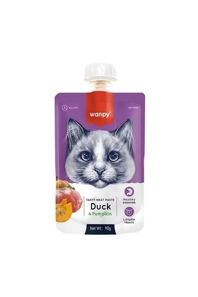 Taze Ördekli& Bal Kabaklı Kedi Et Ezmesi 90 gr Image 0
