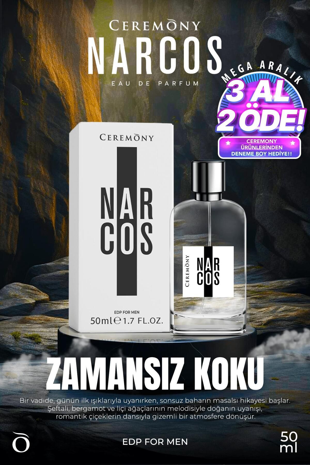 CeremonyNarcos Erkek ParfümEdp 50 ml