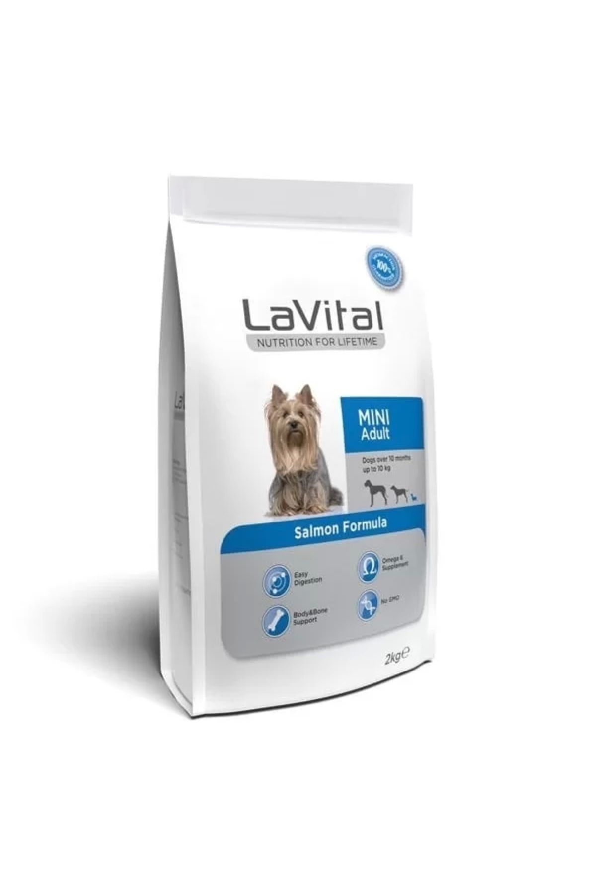 Lavital Küçük Irk Somonlu Yetişkin Köpek Maması 1.5 Kg