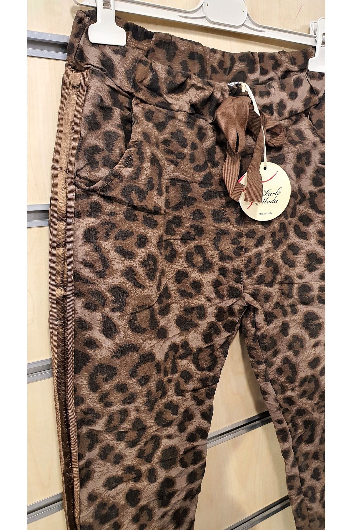 LEOPAR DESEN İTALYAN PANTOLON