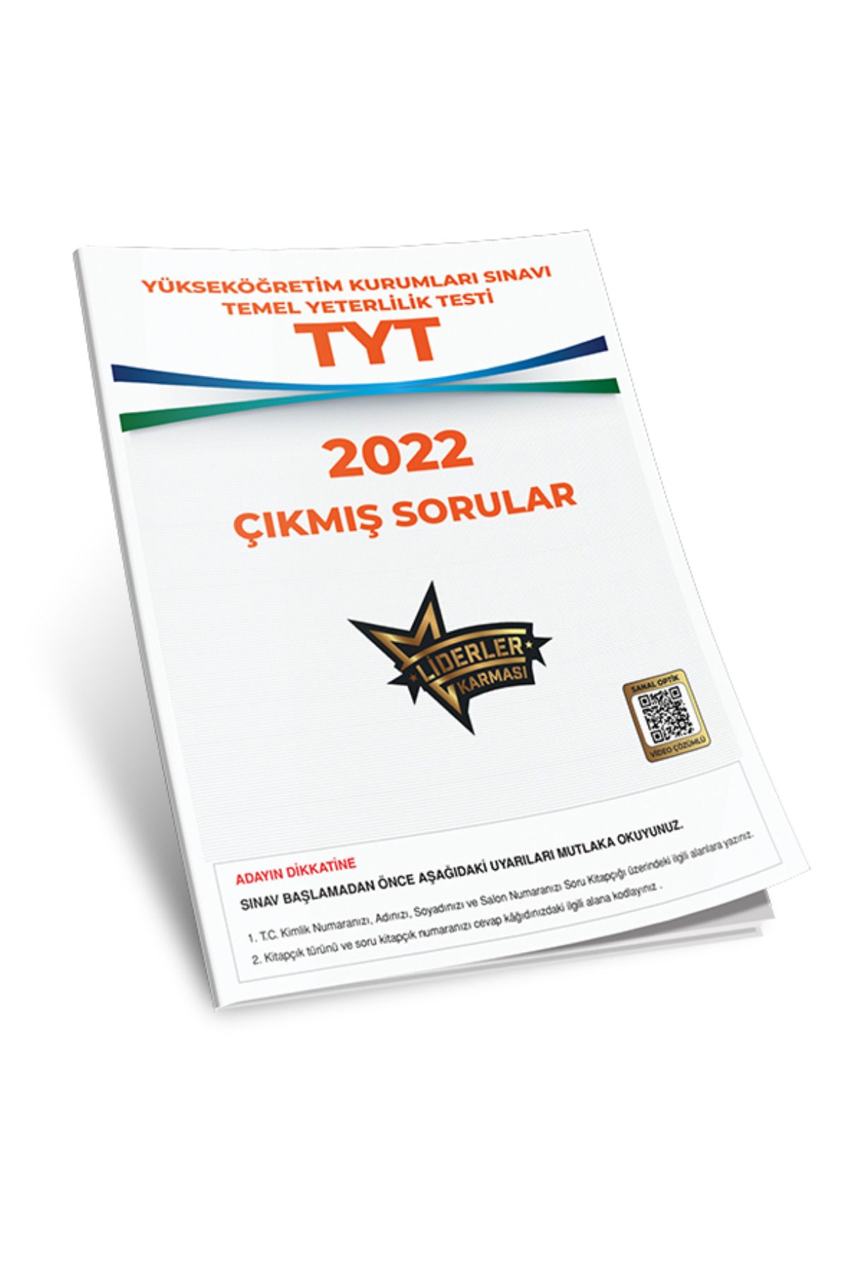 LİDERLER KARMASI 2022 TYTSoru Kitapçığı (Bire...