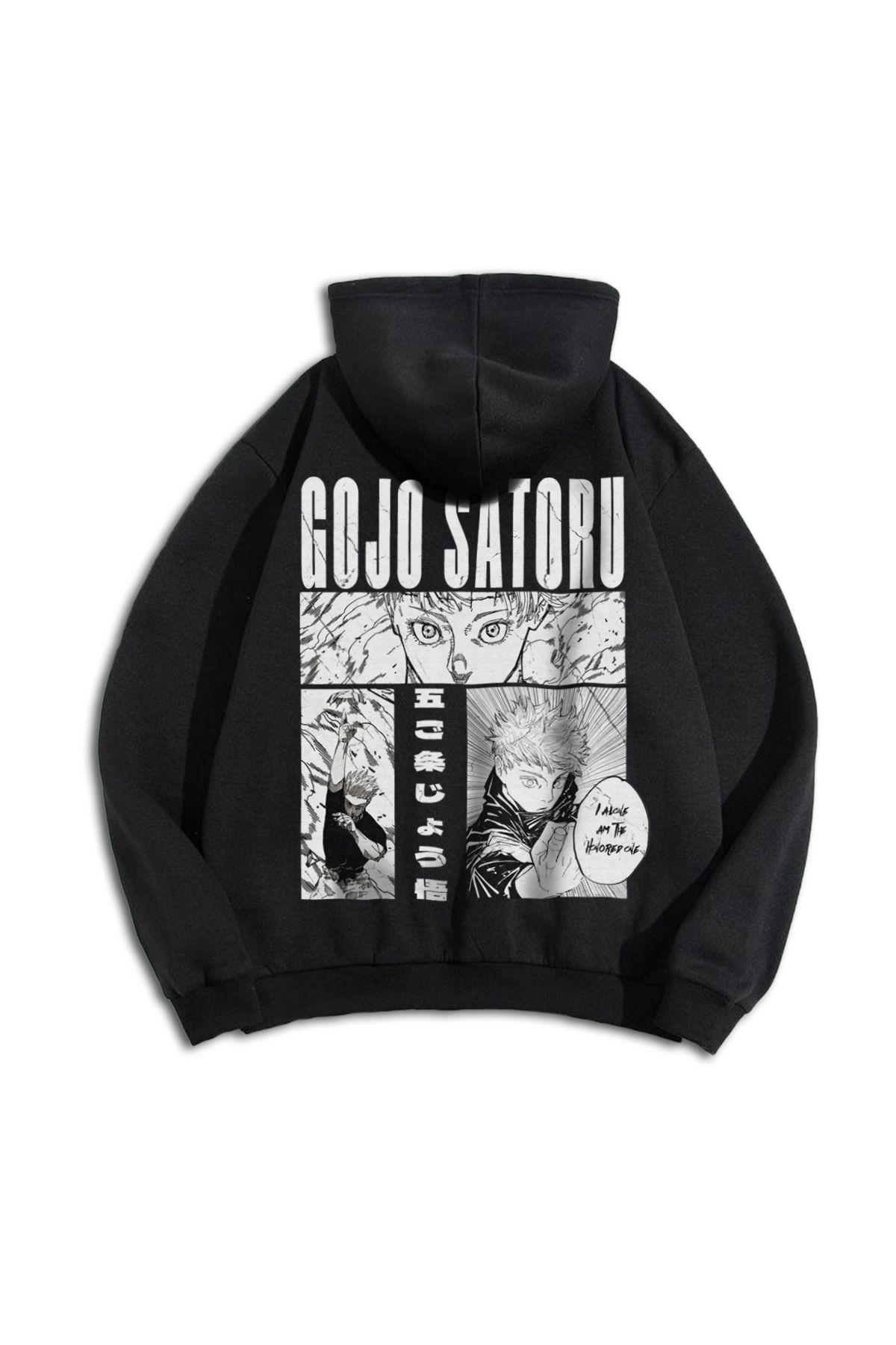 MODA Unisex Gojo Satoru AnimeBaskılı Oversize...