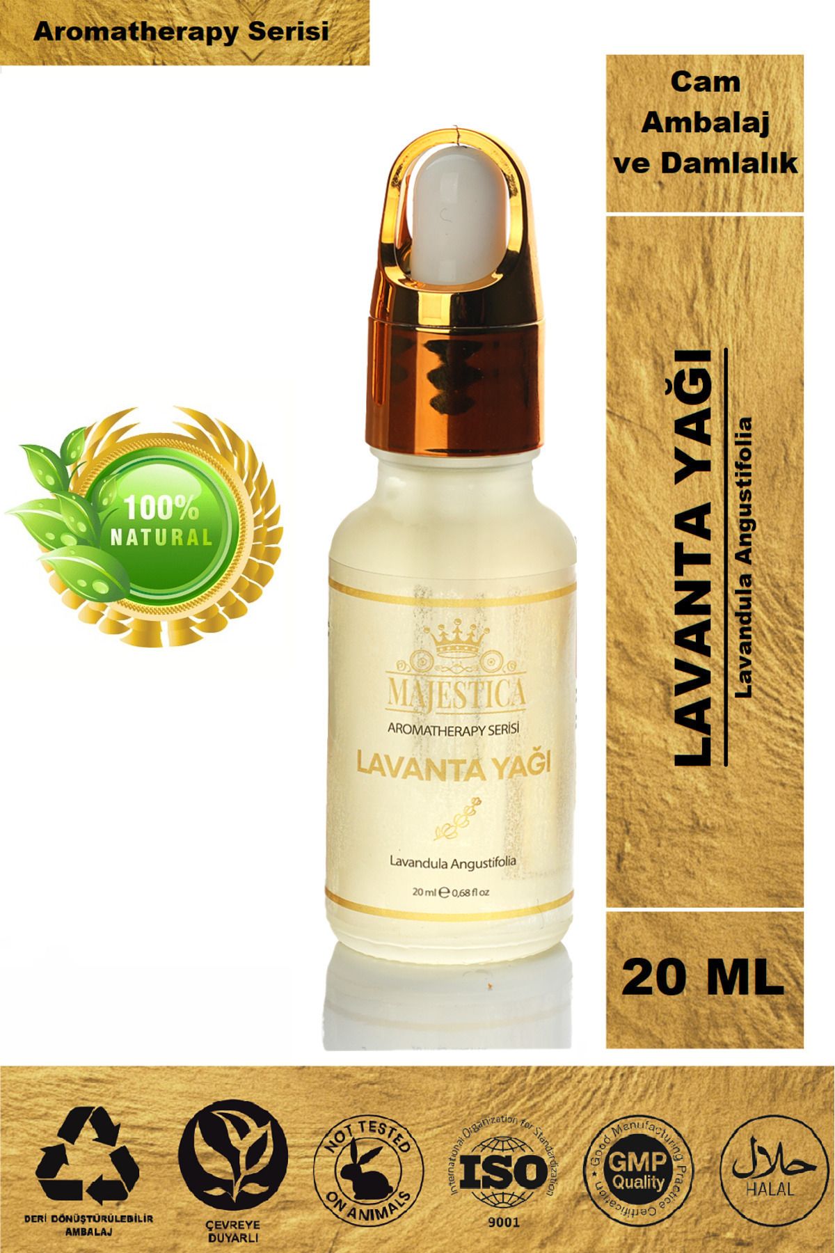 Majestica Lavanta Yağı 20 ml%100 Saf ve Doğal