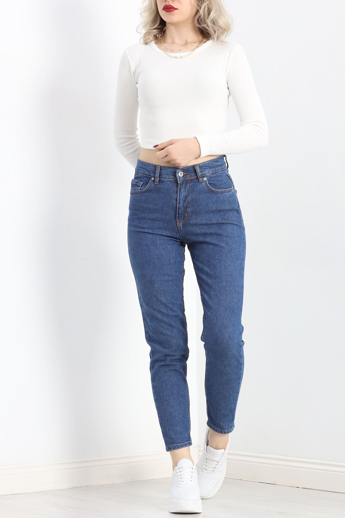 Mom Boyfriend Jeans Mavi1 - 20432.1778.