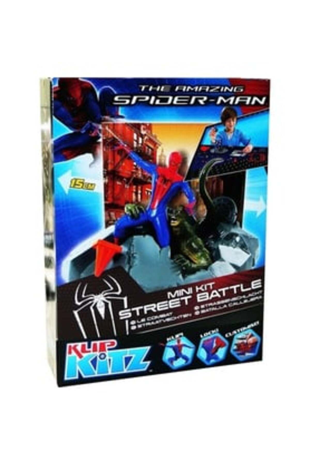 Çelik Klip Kitz Spider-manÖrümcek Adam Mini K...