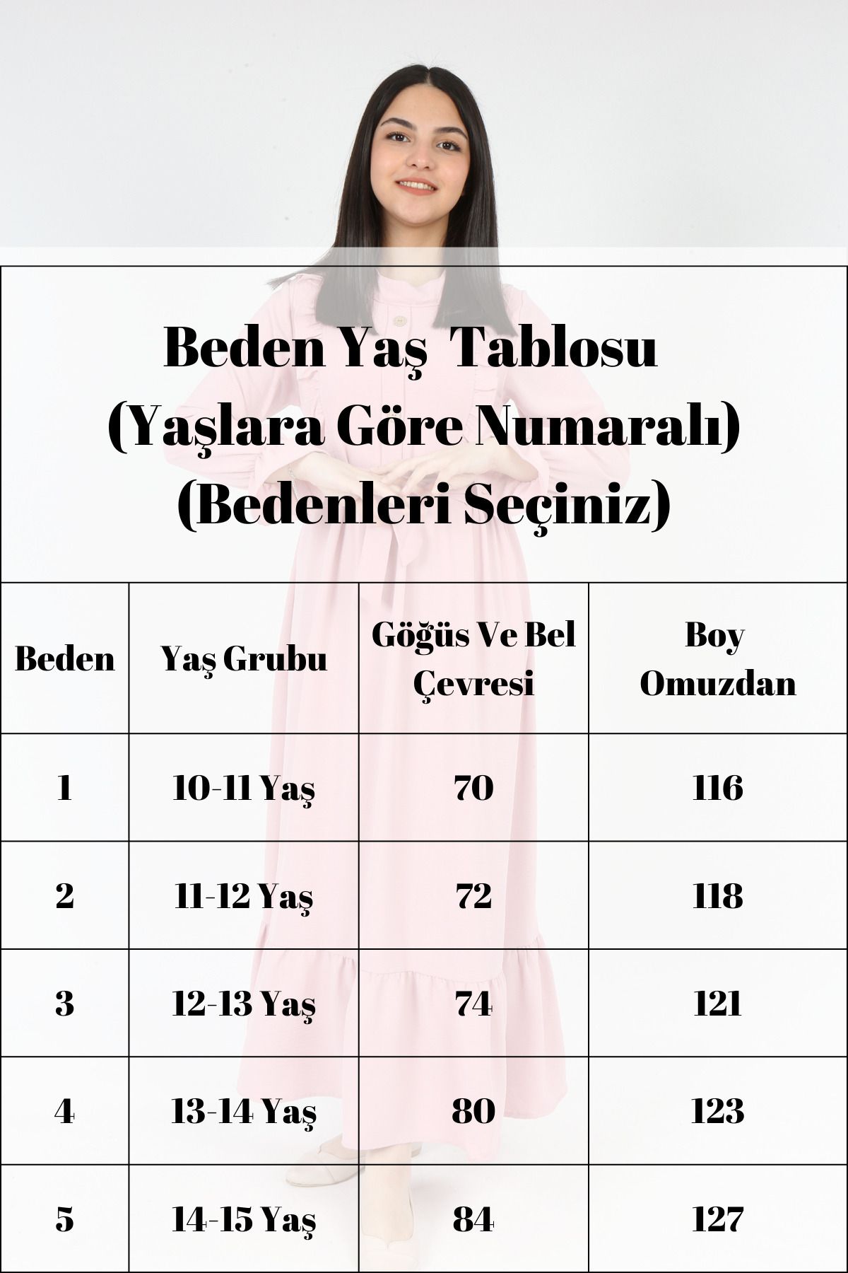 Kız Çocuk Uzun Pamuklu Elbise