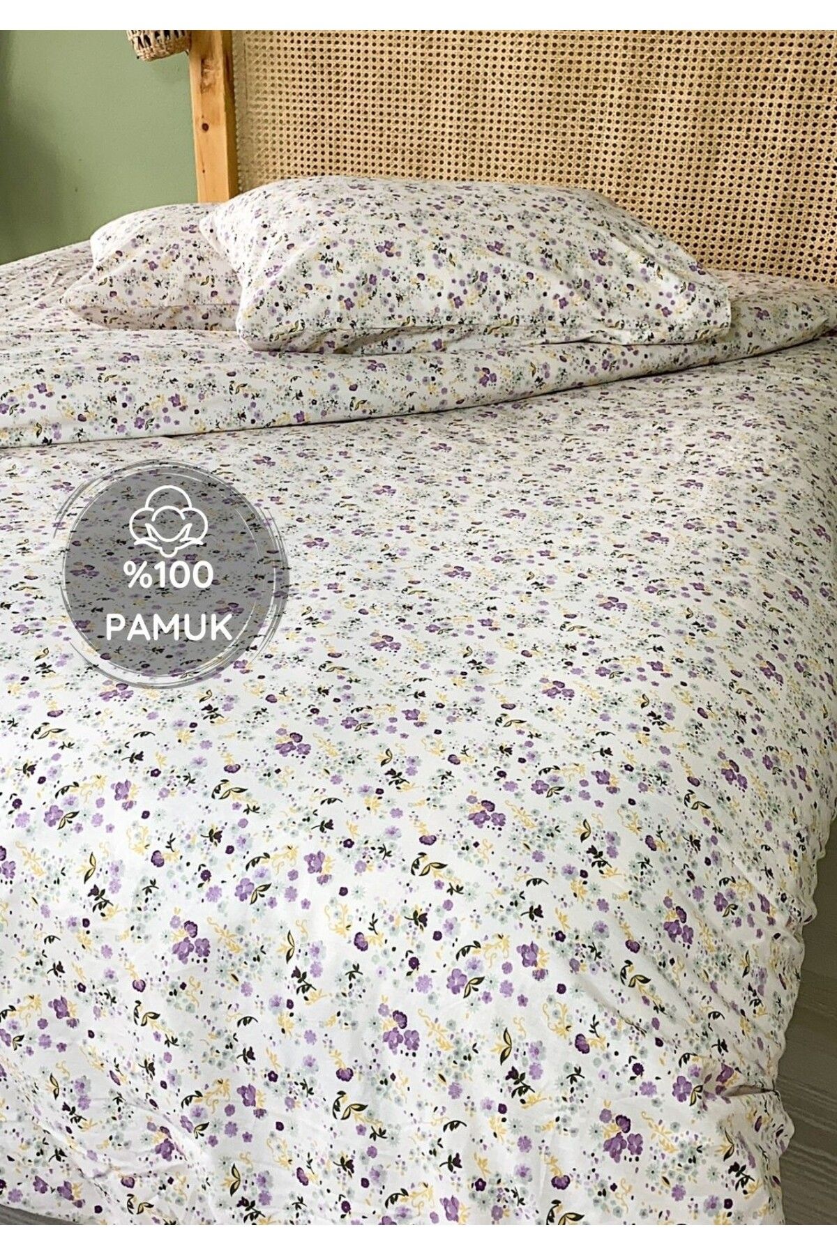 sutra 160x200+30 cm LastikliÇarşaflı %100 Pam...