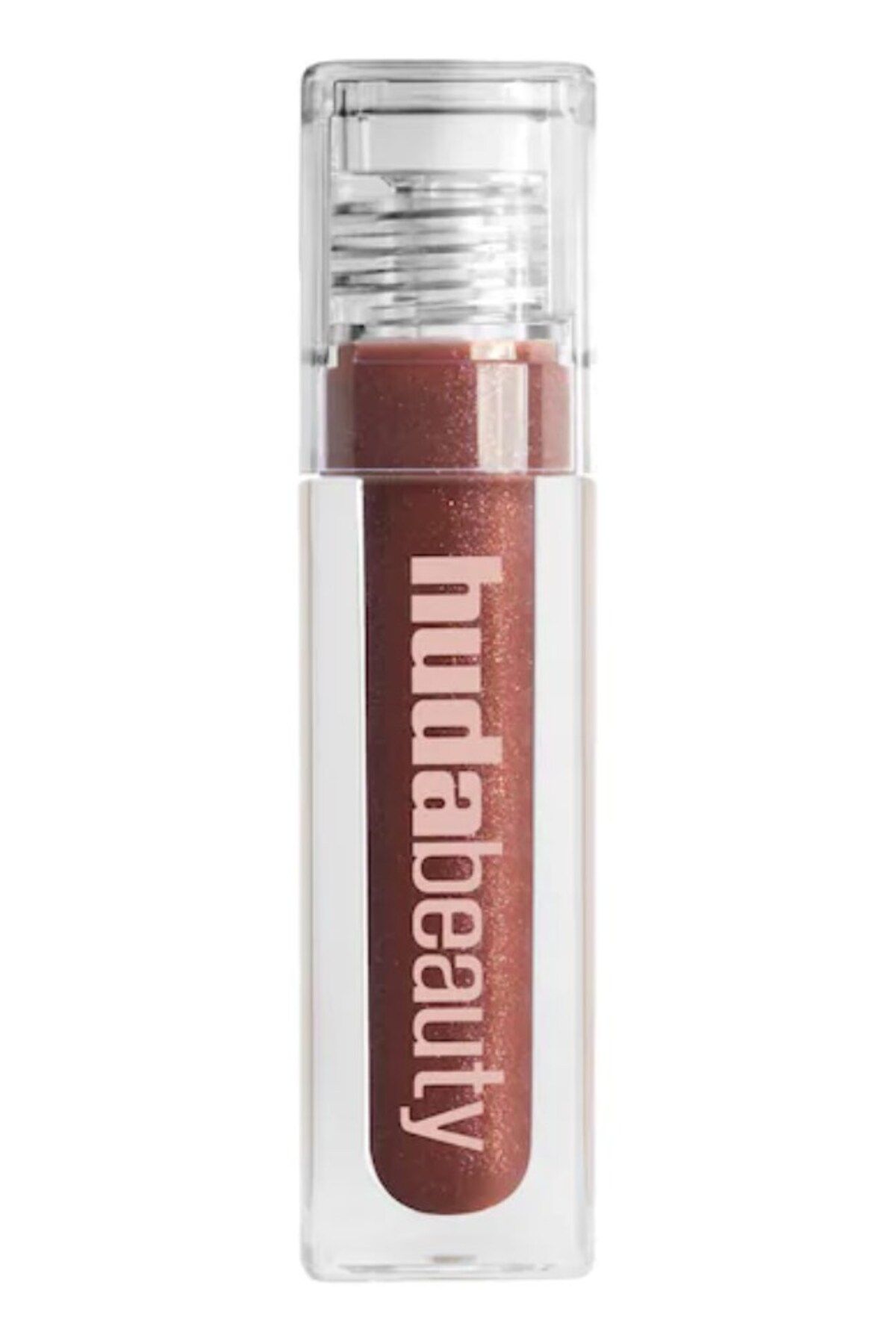 Huda Beauty Icy Nude FAUXFILLER Lip Gloss She...