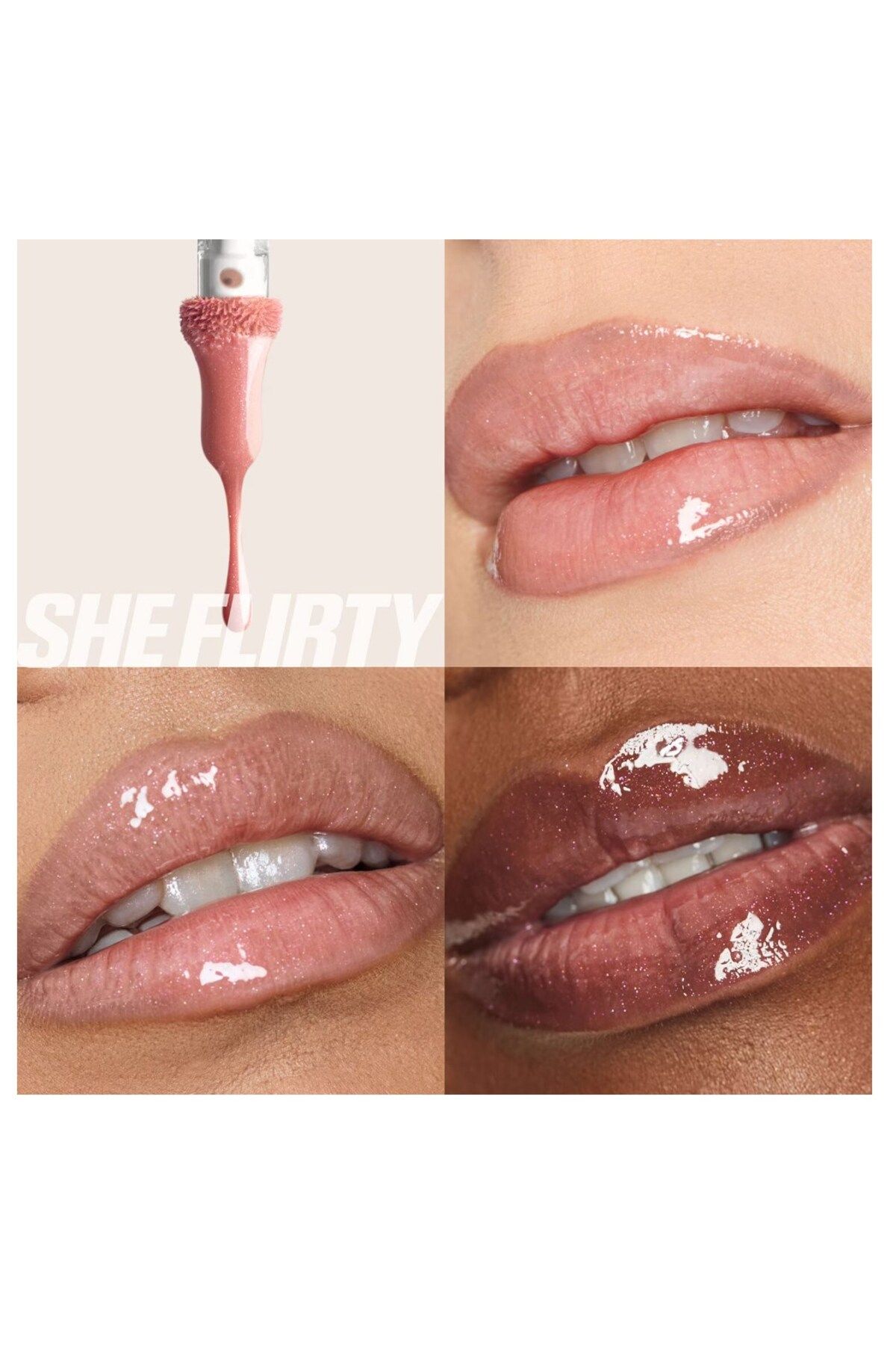 Icy Nude FAUX FILLER Lip Gloss She Fire - Dudak Parlatıcısı