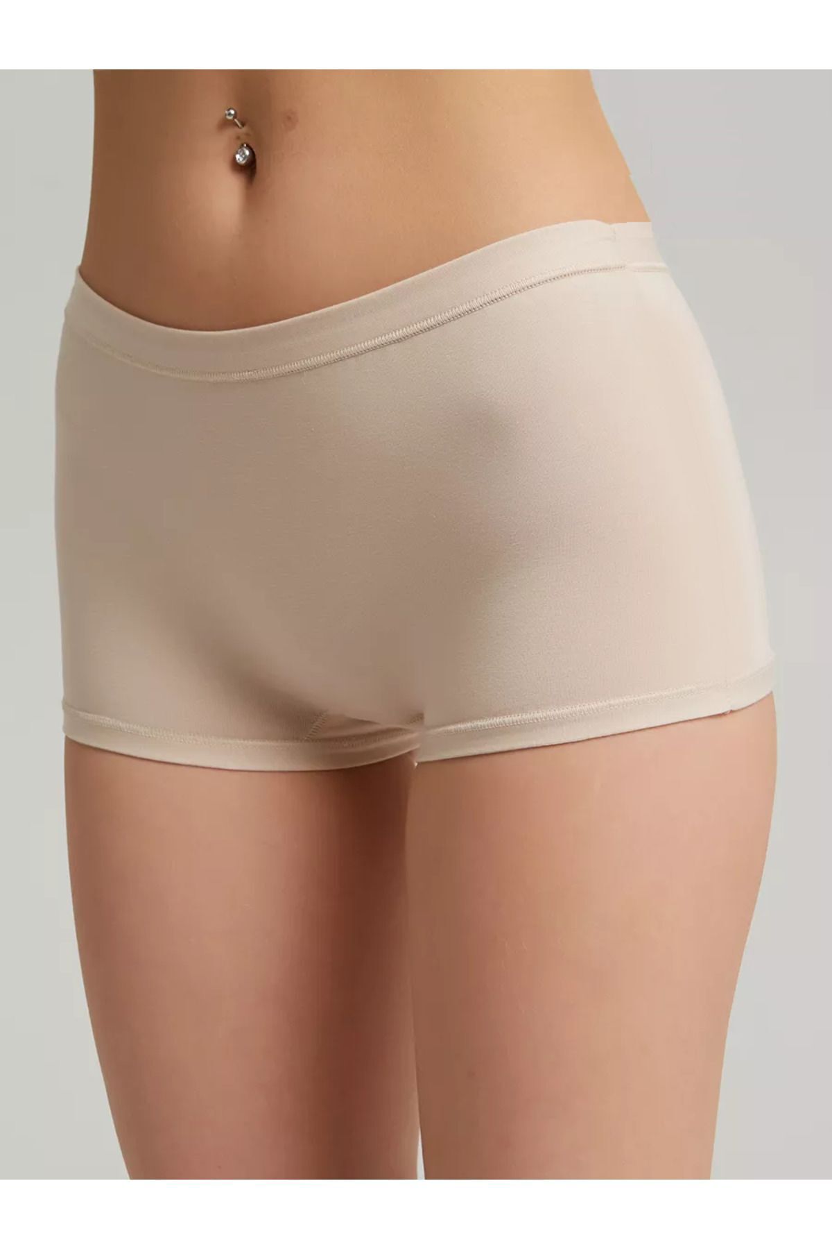 Moncorno Model Cool & Comfort Toparlayıcı İz Yapmayan Seamless Örme Boxer Ten Renk