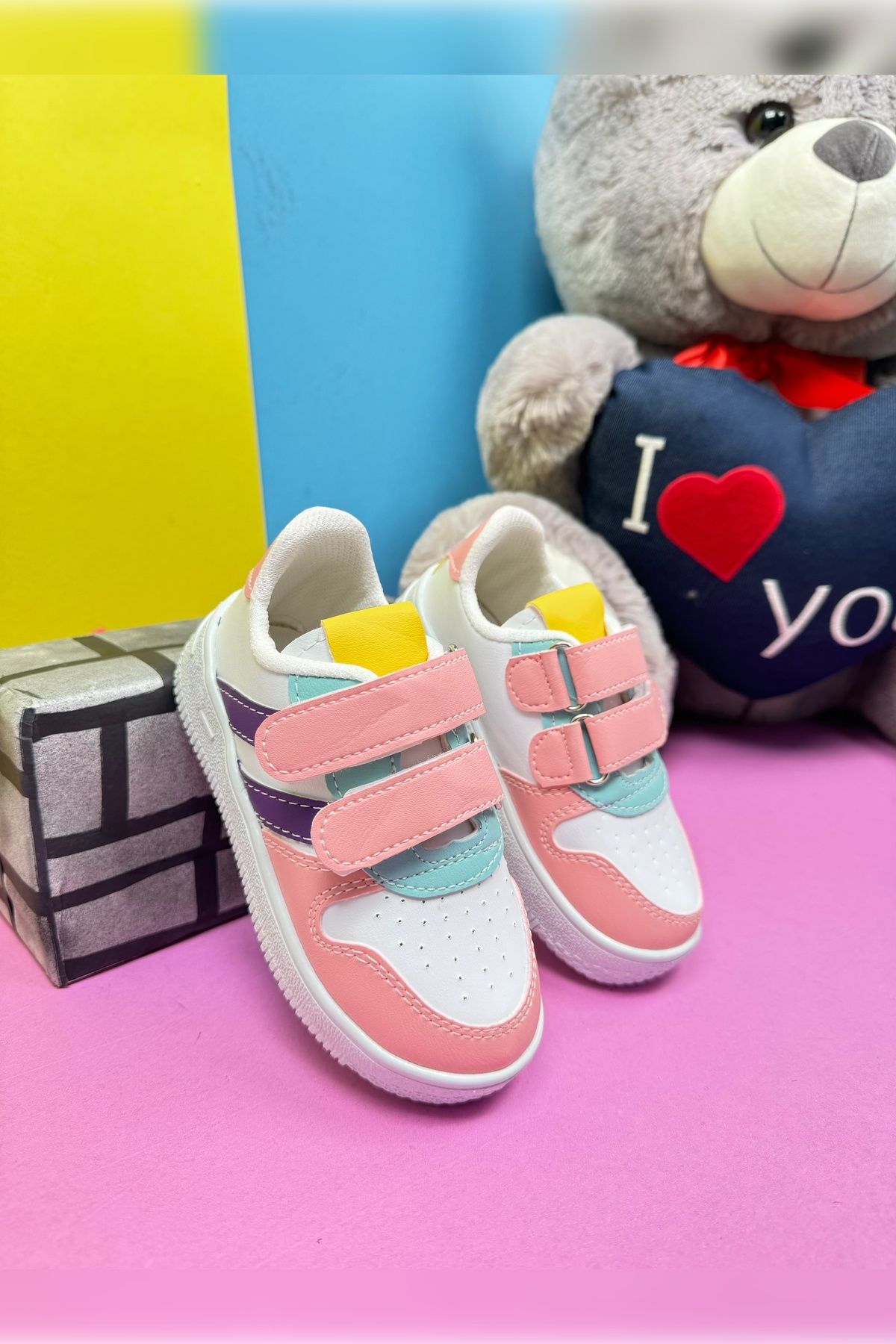 NstilGünlük Unisex ÇocukSneaker Bağcıklı Ve C...