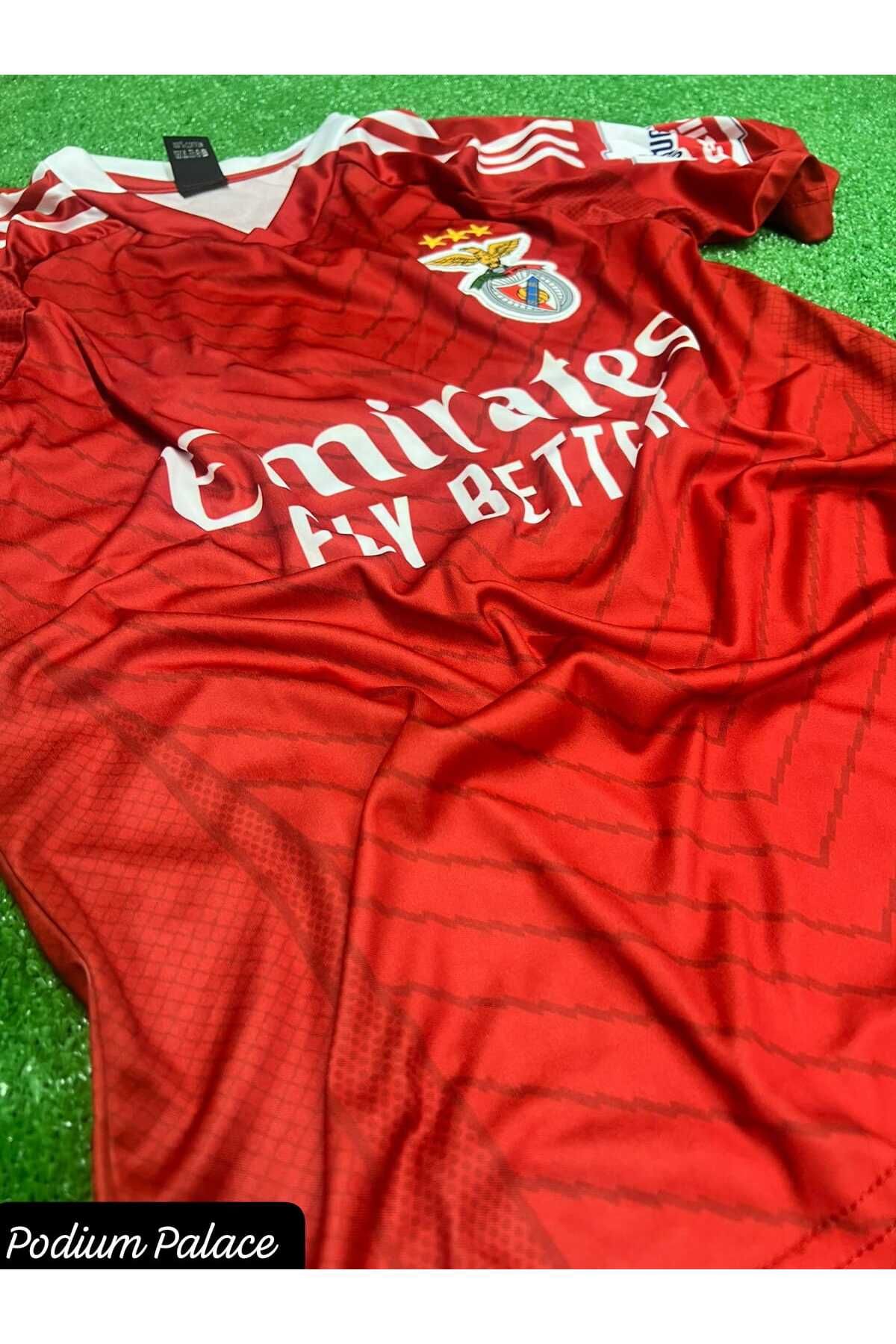 Benfica K.e.r.em. Aktürkoğlu 2024/25 Yeni Sezon İç Saha Forması (kırmızı)4563