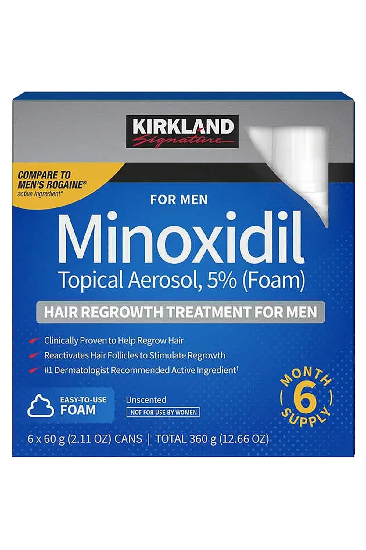 Kırkland Minoxidil 6 AylıkSolüsyon