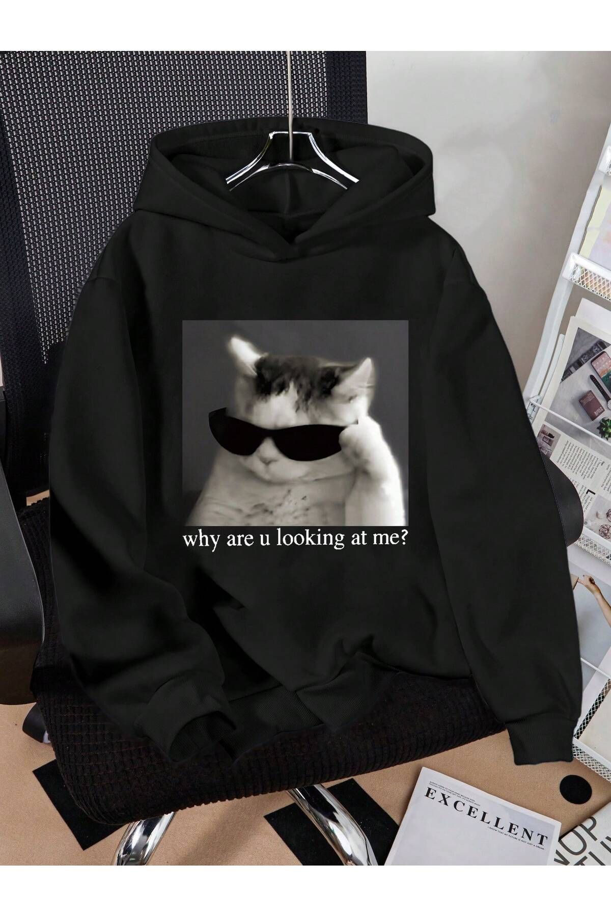 Jolijoy Kapüşonlu ÇocukSweatshirt Tatlı Kedi...