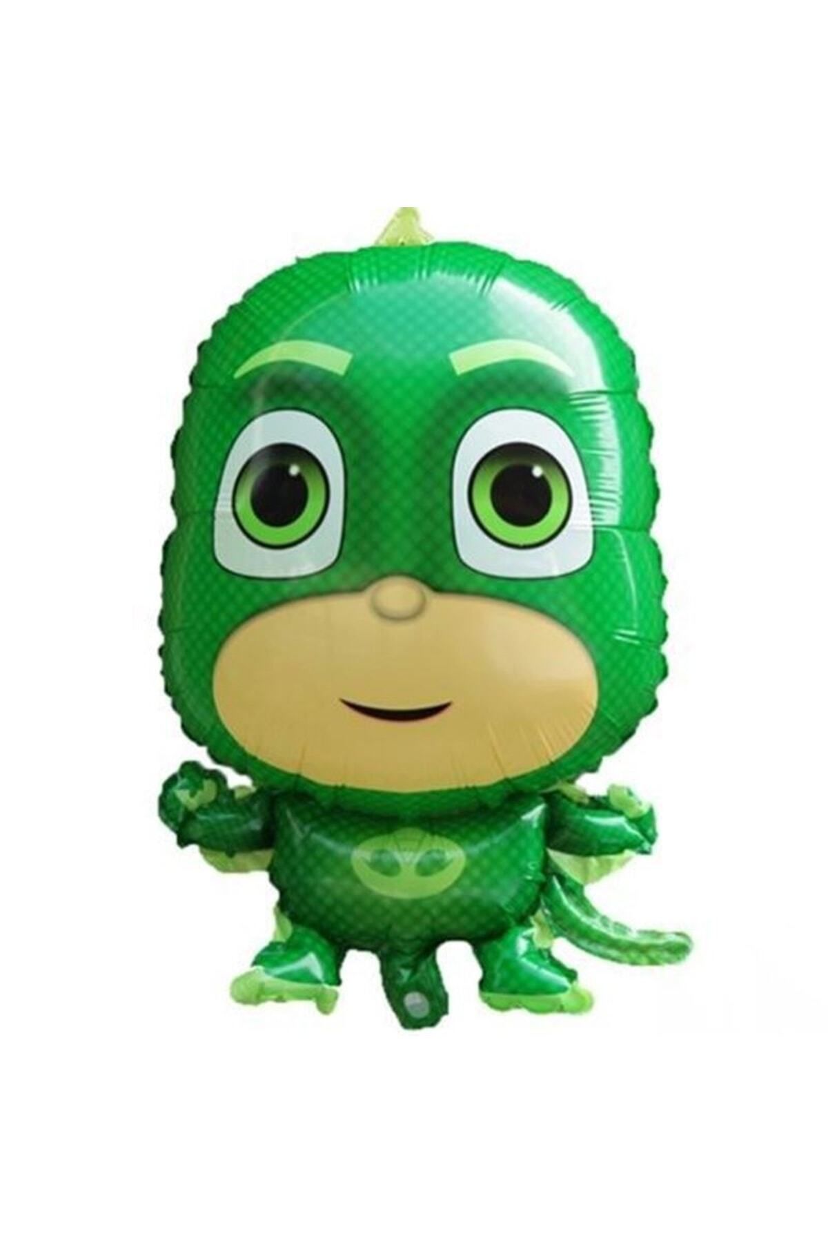 Pijamaskeliler 3 Yaş Balon Seti Pjmasks Konsept Helyum Balon Set Pijamaskeli Doğum Günü Set