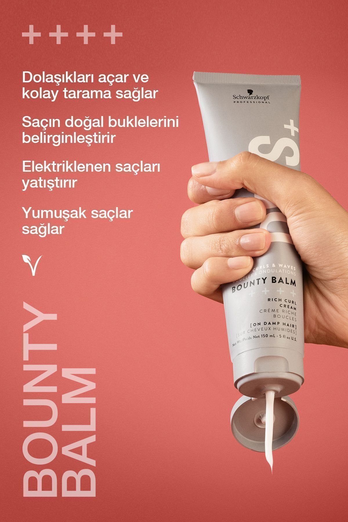 Bounty Balm Yoğun Bukle Kremi 150 ml | Kıvırcık Saçlar İçin Bukle Güzelleştirici CYT54212121323