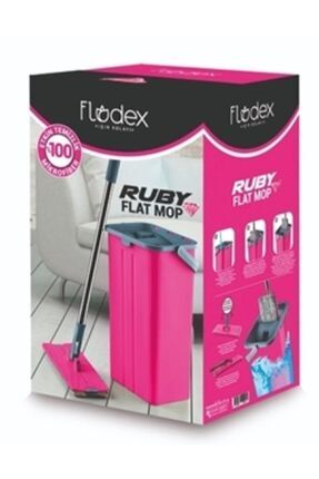 Flodex Temizlik Seti Ruby Flat Mop Image 0