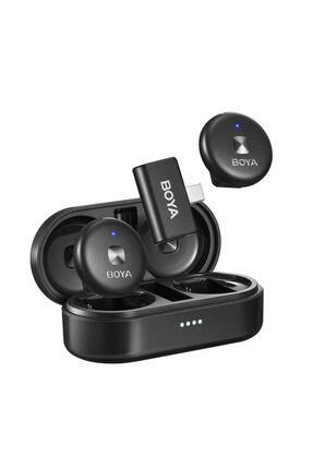 Omic-u Wireless Ikili Yaka Mikrofonu Type-c (SİYAH) Image 0