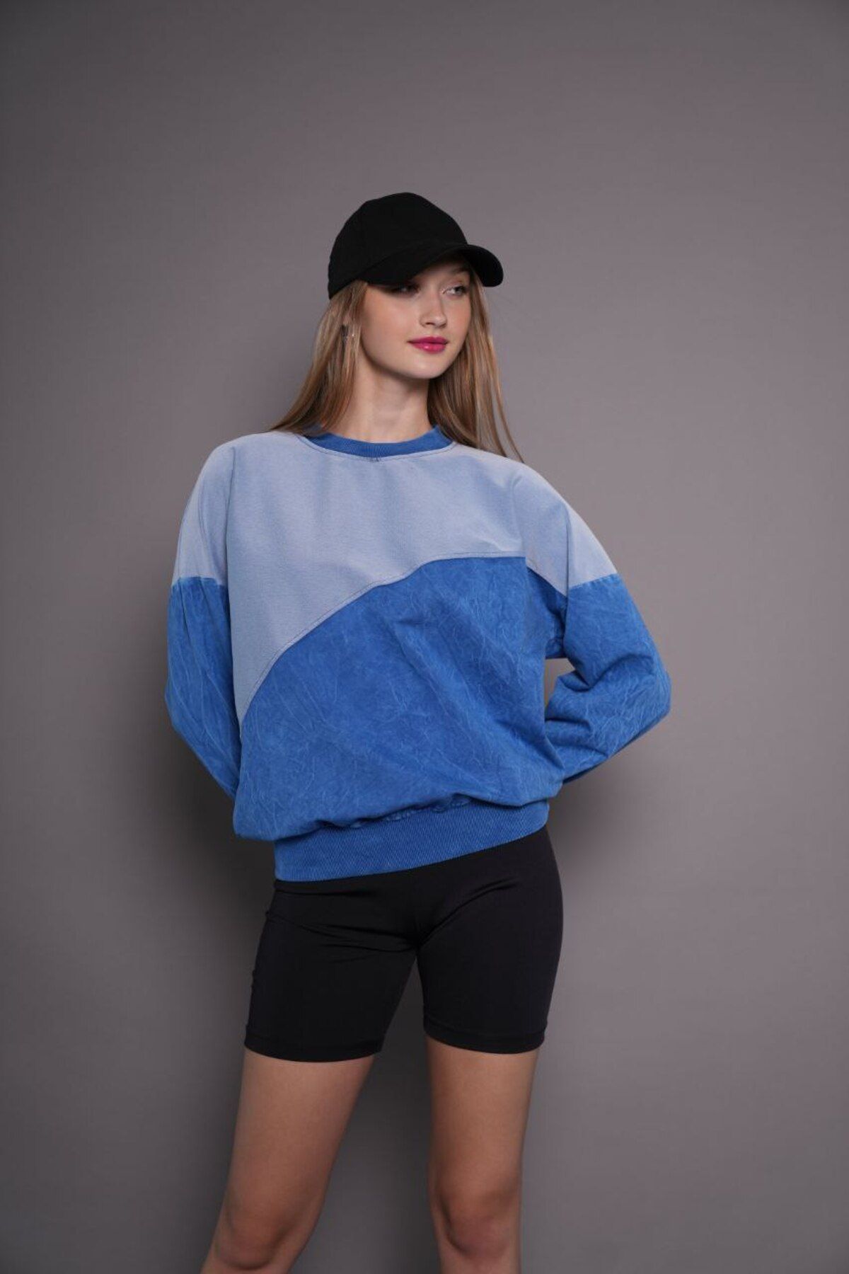 LUQ fasion Yeni Kadın TasarımModel Sweatshirt