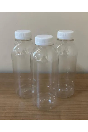 250ml, içecek şişesi, Boş Şişe, DEtox Şişesi, 12 adet, Beyaz kapaklı Image 0