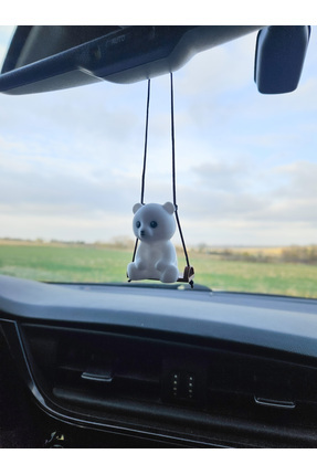 Sevimli Ayıcık Dikiz Ayna Süsü Araba Süsü Image 0