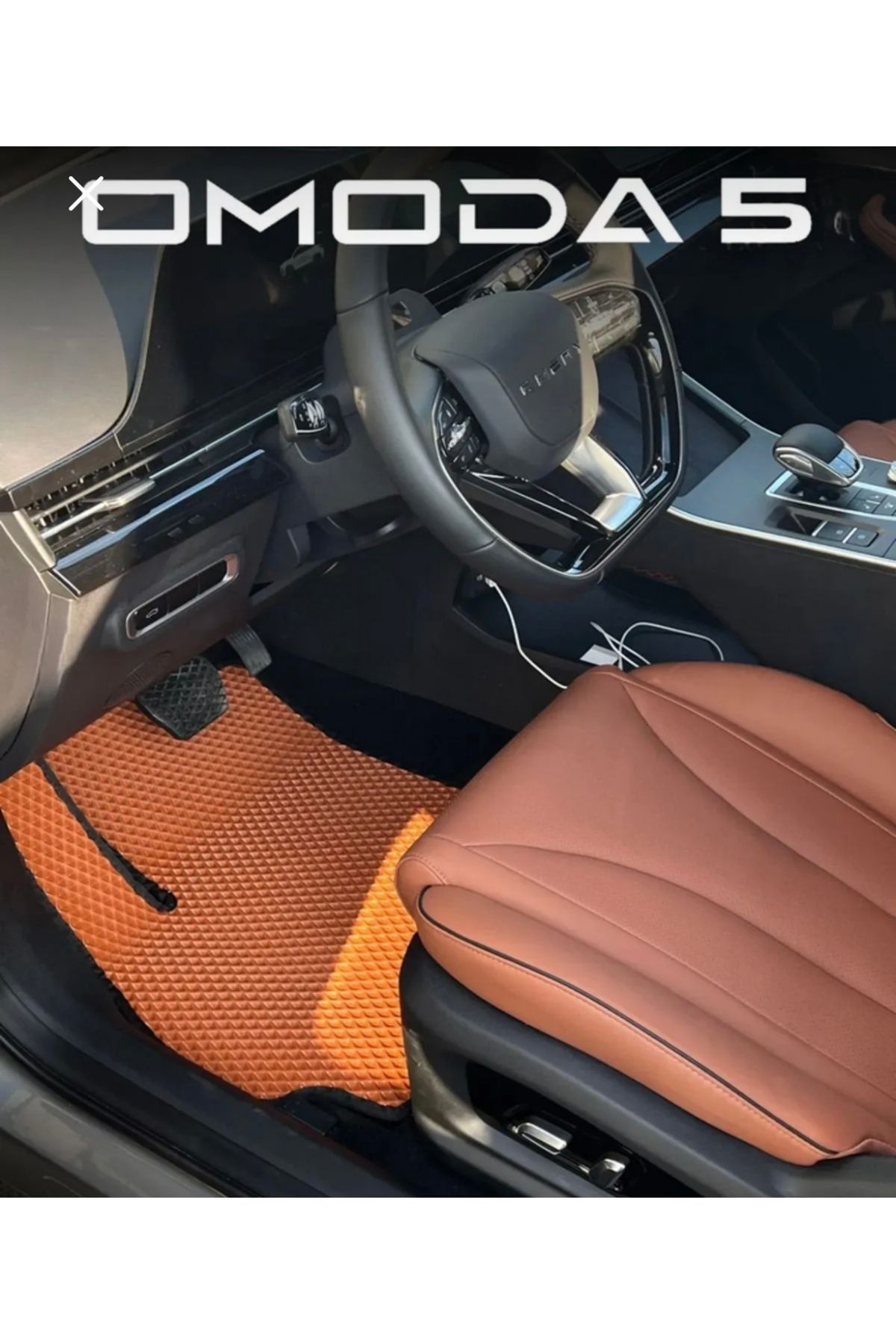 Chery Omoda 5 Premium Tam Set ( Premium Eva Akıllı Oto Paspas & Premium Akıllı Bagaj Havuzu)