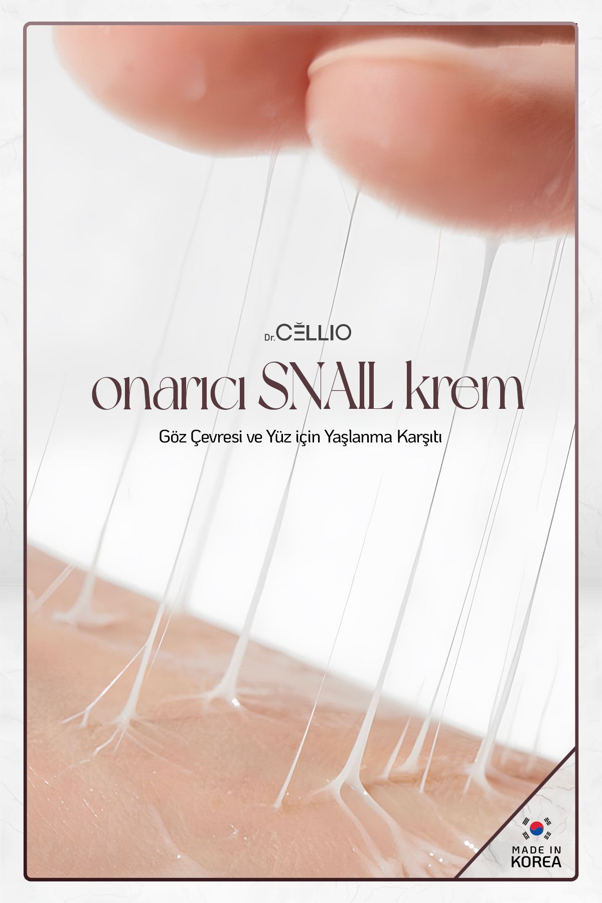 Gıınsu Göz Çevresi Ve Yüz Için Yaşlanma Karşıtı Onarıcı Snail Krem Made In Korea