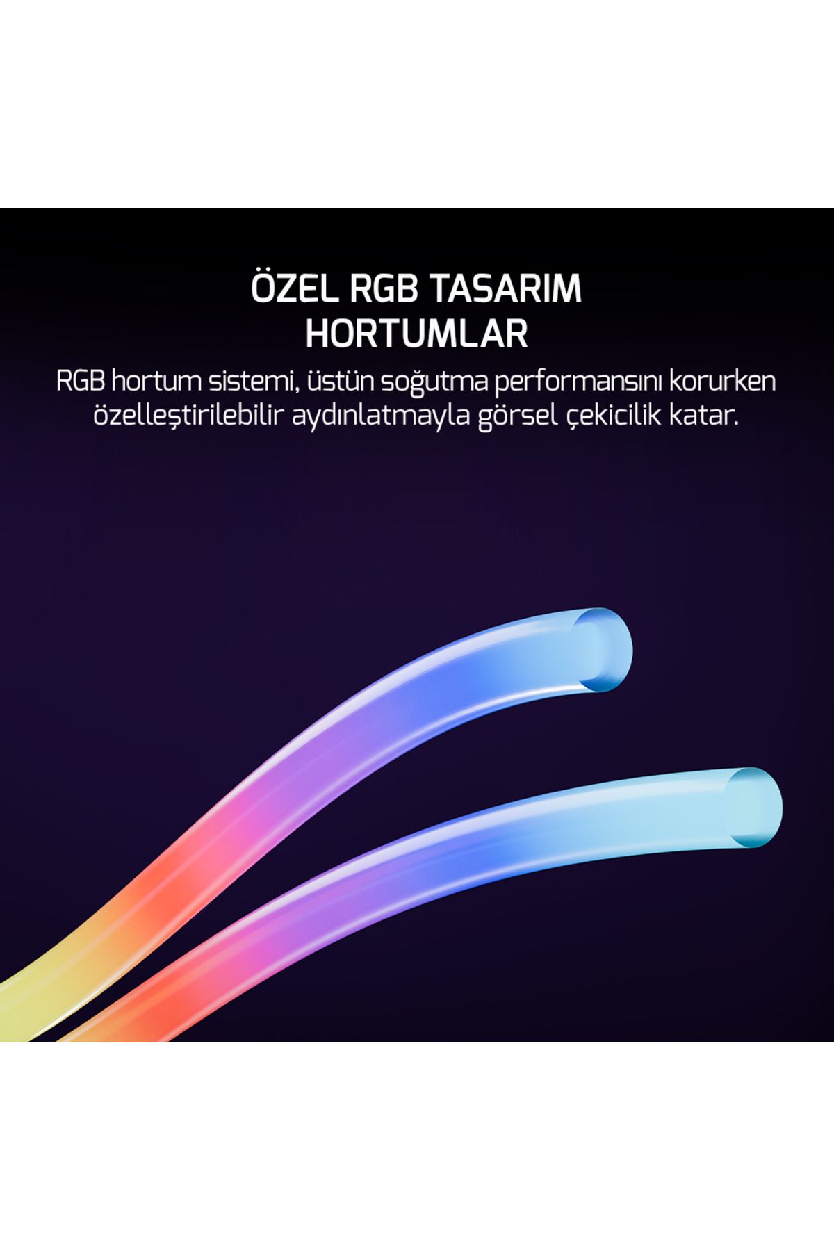 Skadi Square 240 Argb Beyaz (RGB BORULU) 240mm Cpu Sıvı Soğutma