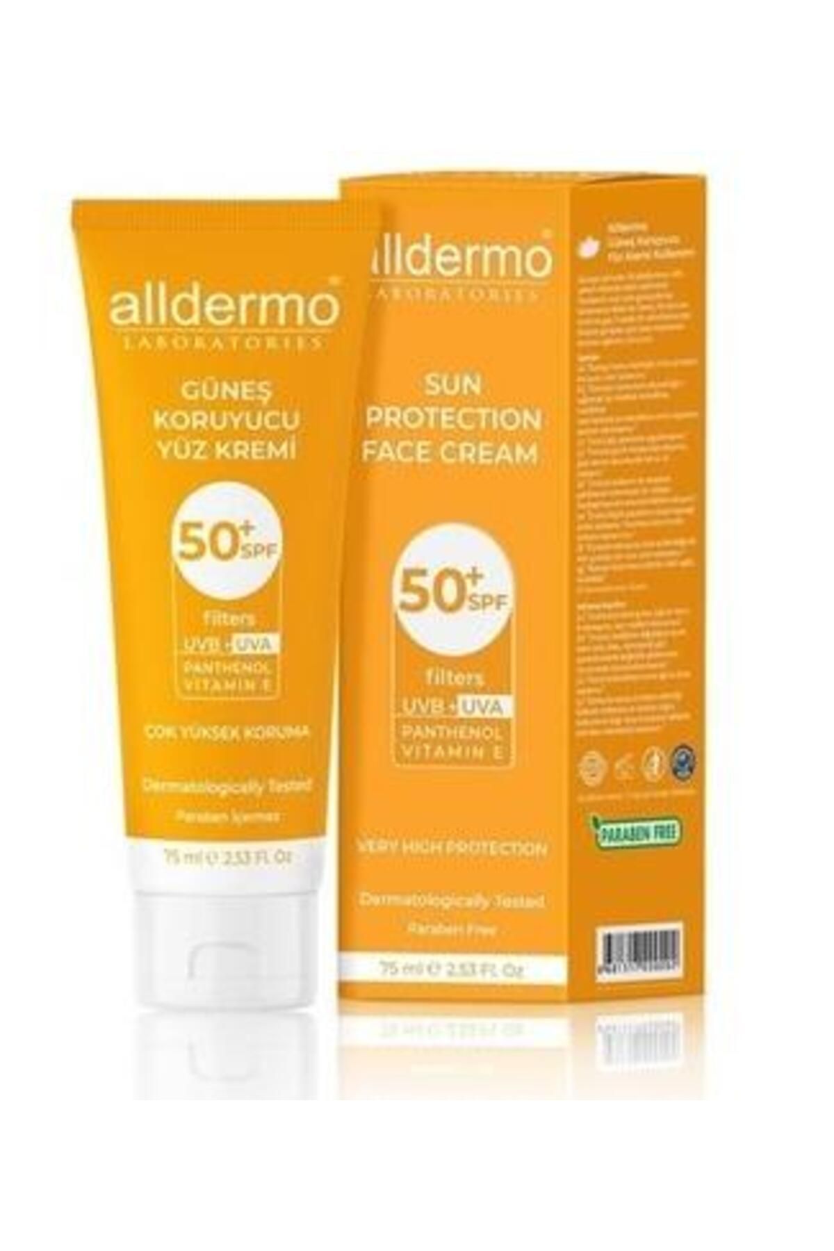 Alldermo Yüz Kremi Spf 50 75ml